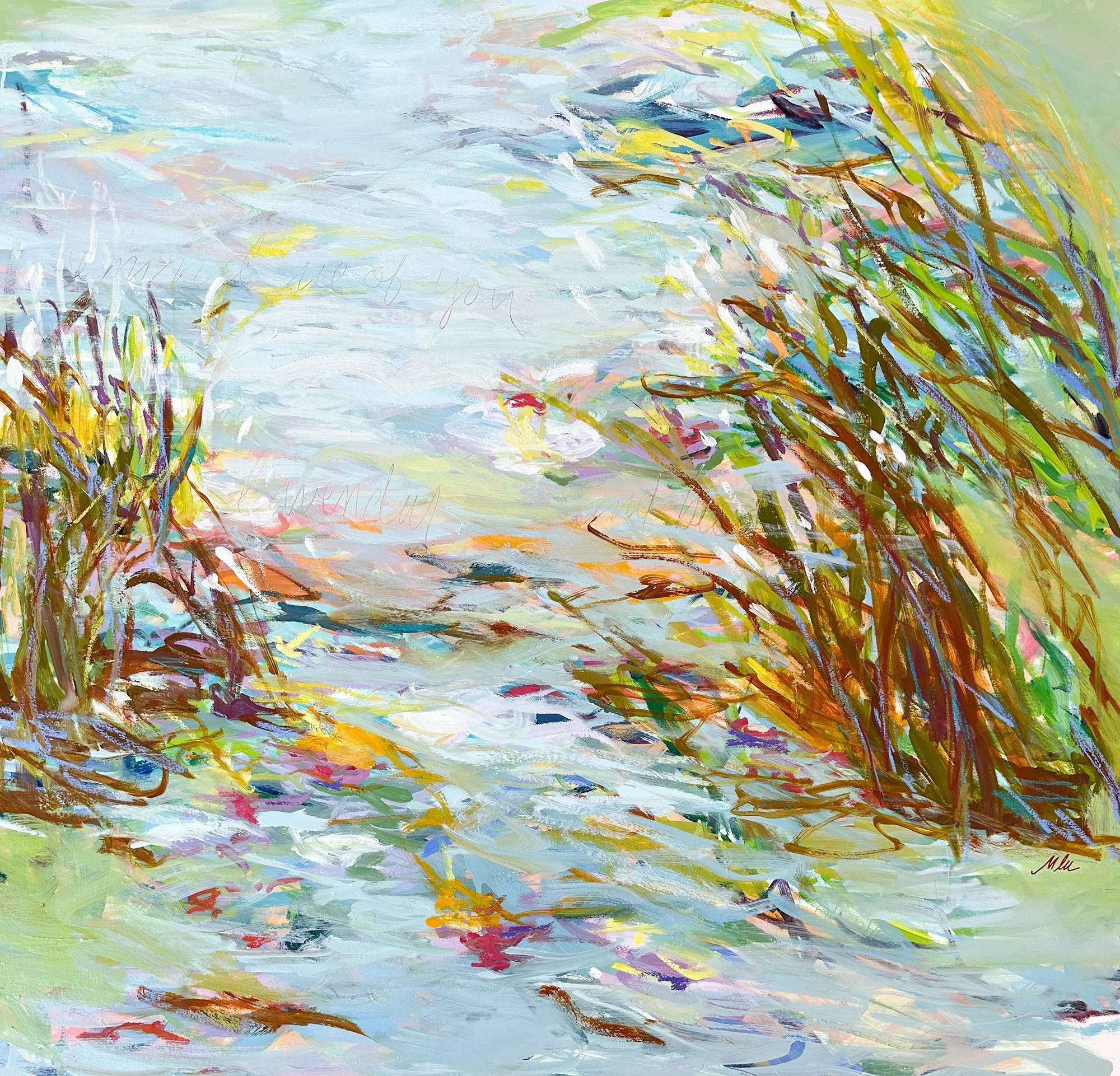 Lavender and Bees Remind Me of You