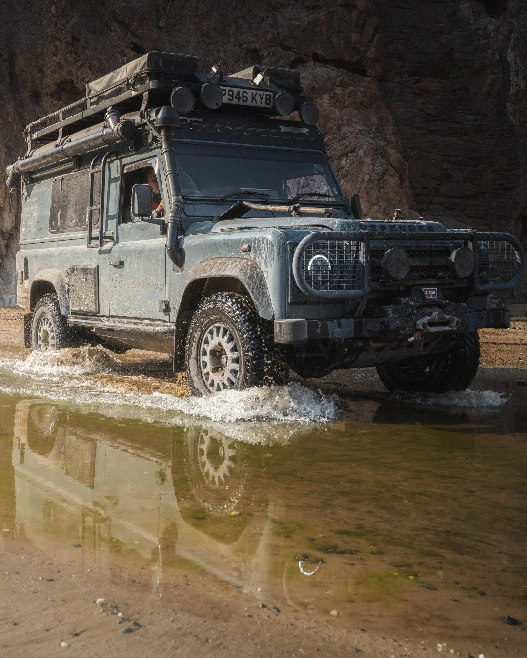 𝗧𝗛𝗘 𝗥𝗜𝗩𝗘𝗥 𝗥𝗢𝗨𝗧𝗘 | One stretch would be bone dry - cracked sand, nothing moving but us. Then, out of nowhere, a stream, twisting through the valley like it never got the memo the river&rsquo;s gone. We crossed back and forth so many times