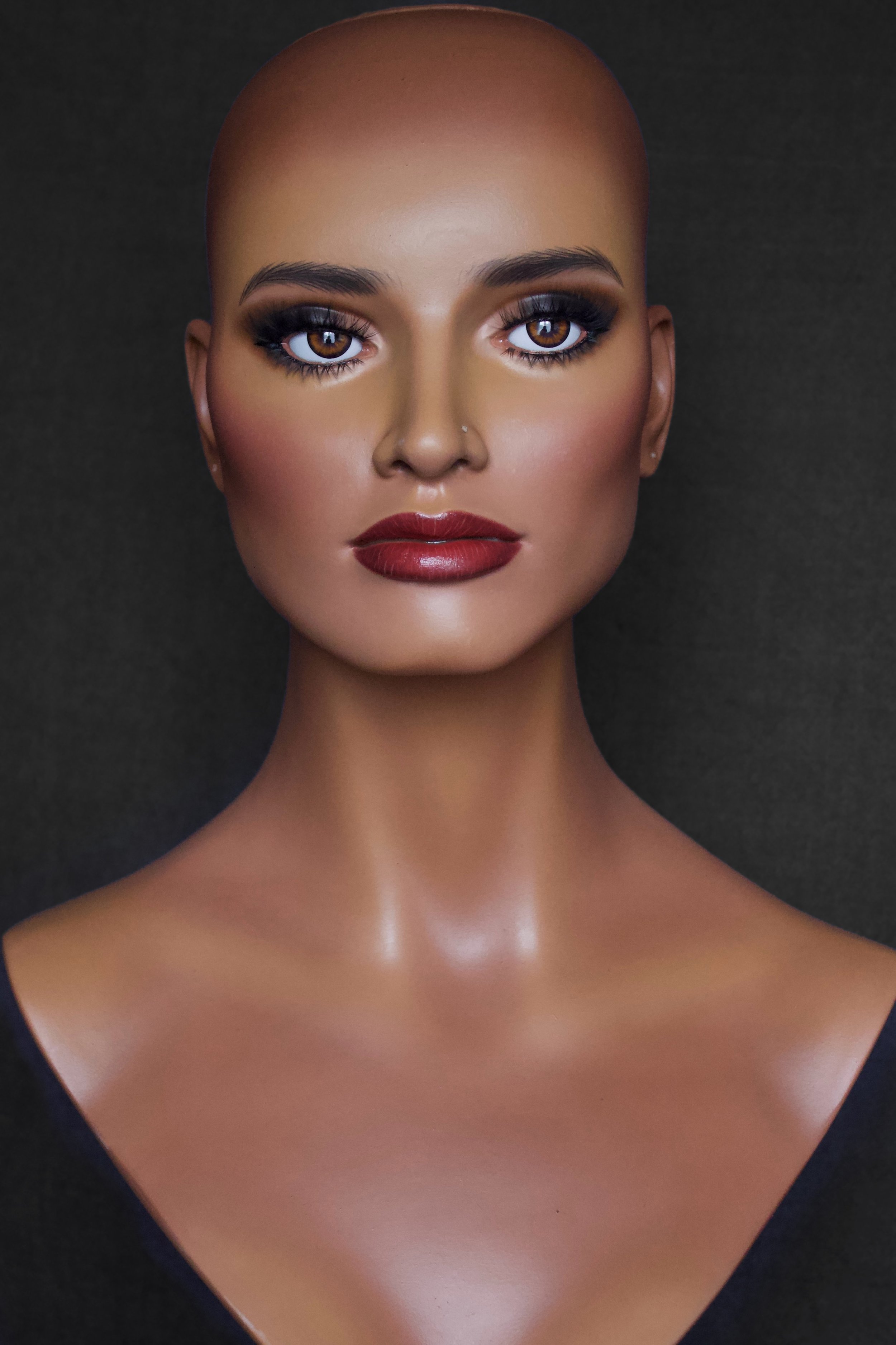 Realistic Mannequin Head