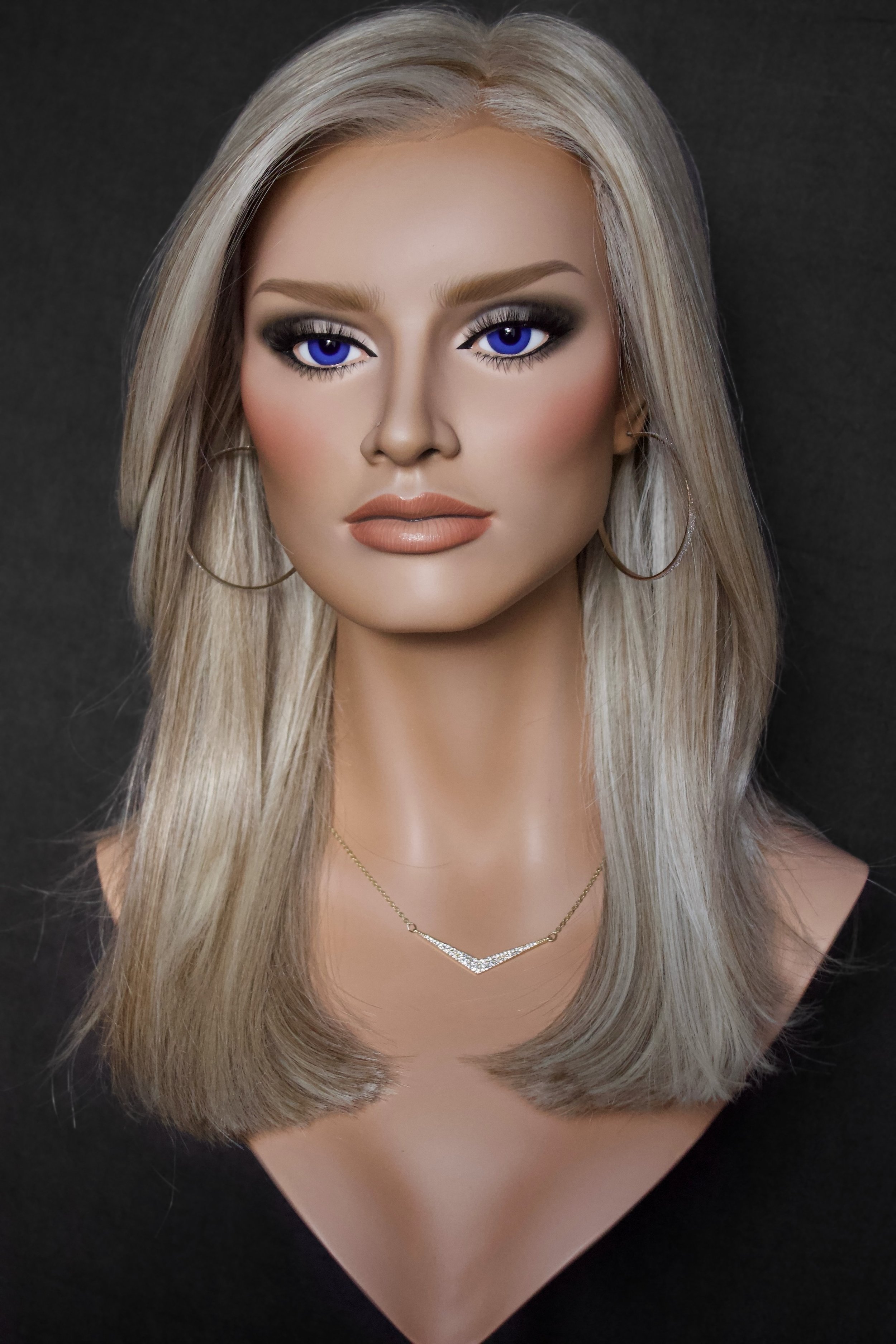 Realistic Mannequin Head for Wigs