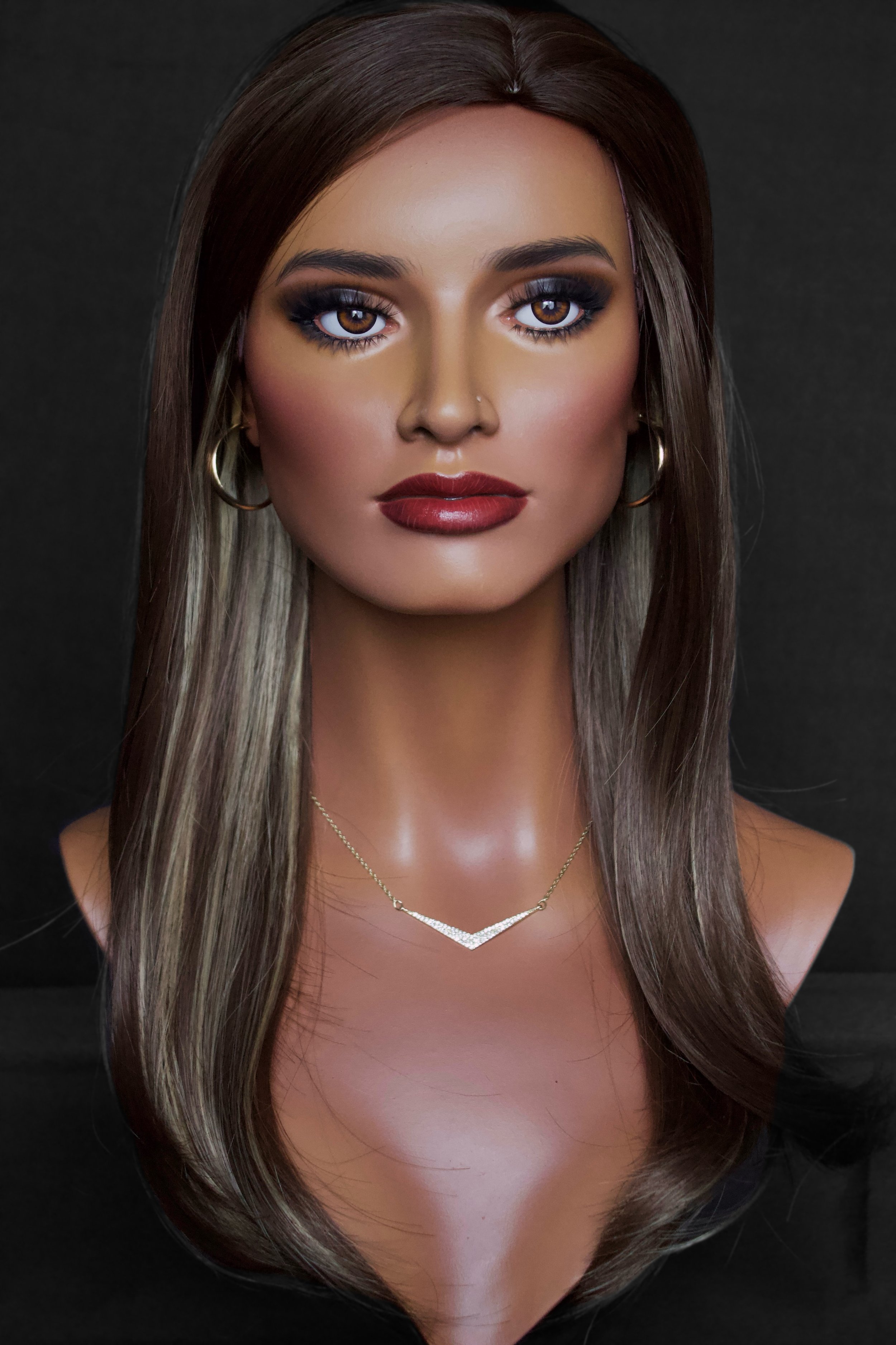 Realistic Mannequin Head