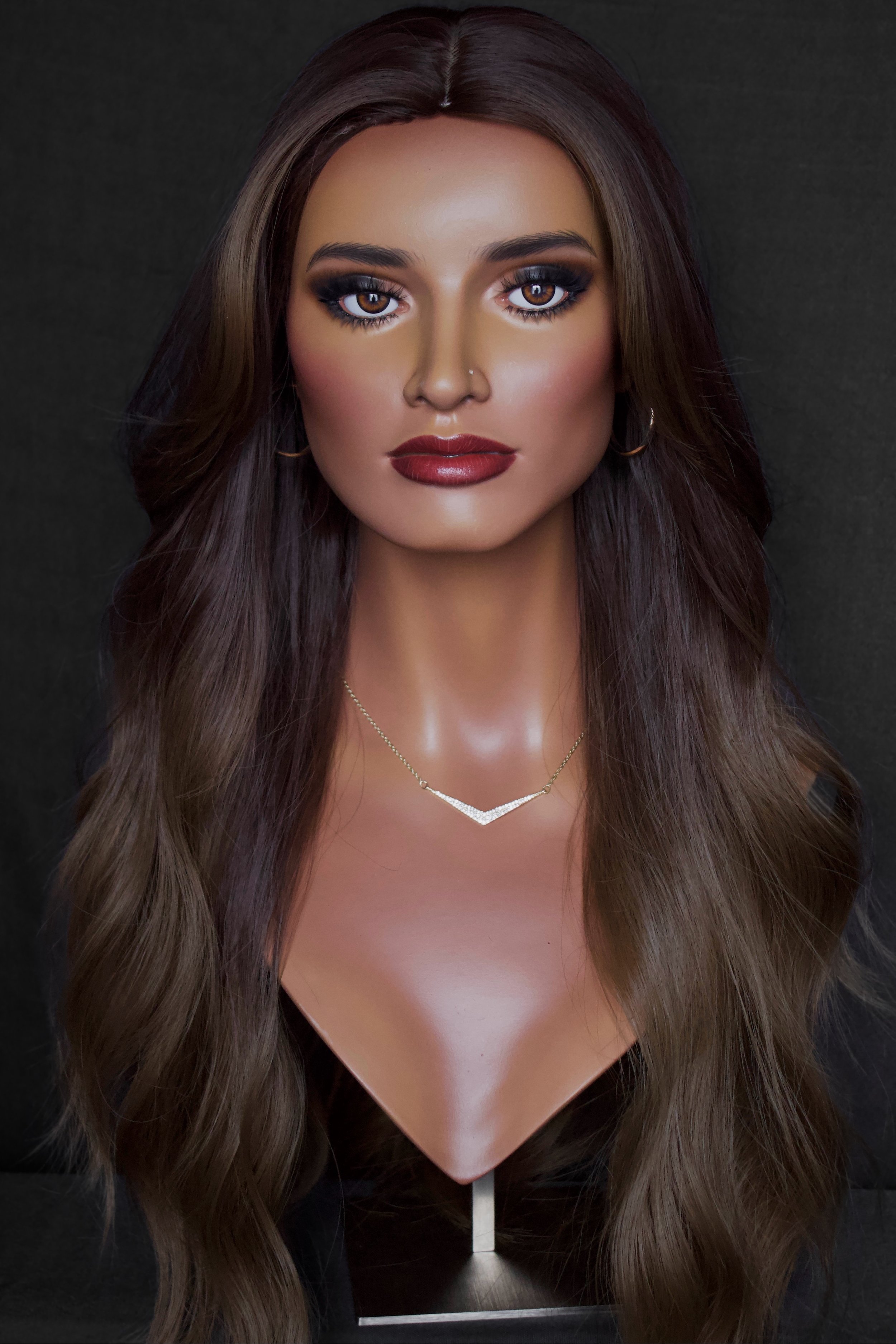 Realistic Mannequin Head