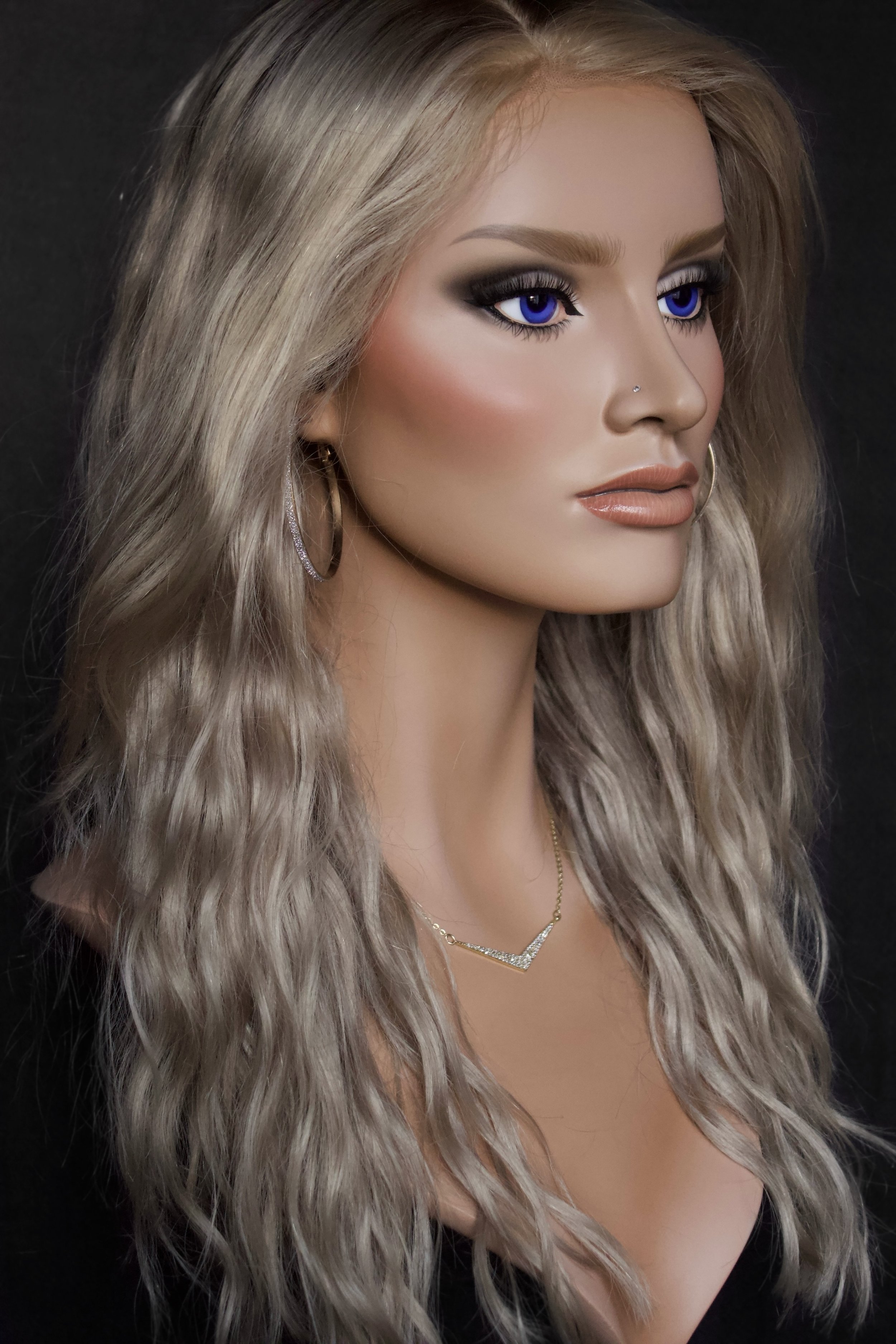 Realistic Mannequin Head for Wigs