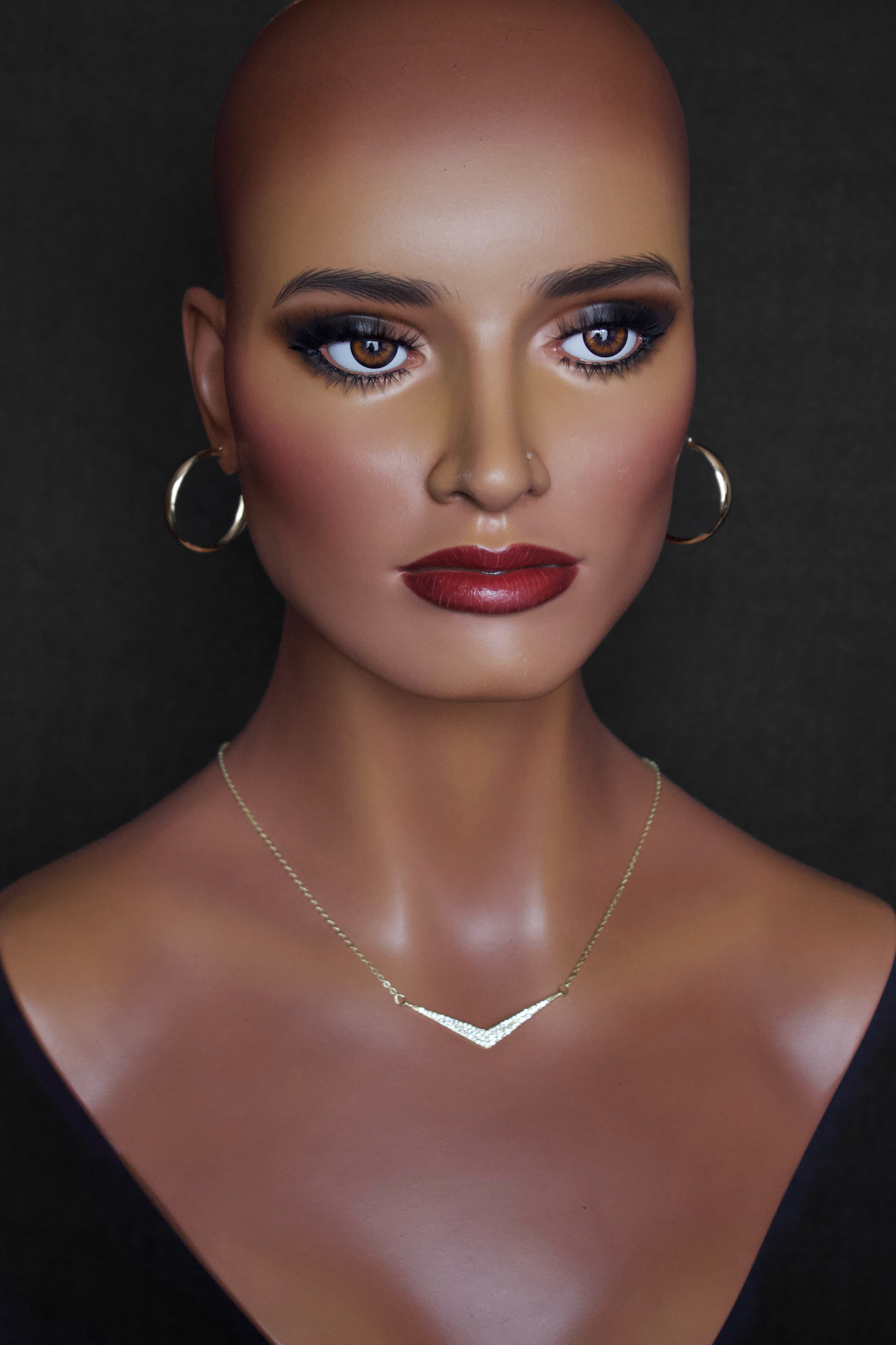 Realistic Mannequin Head