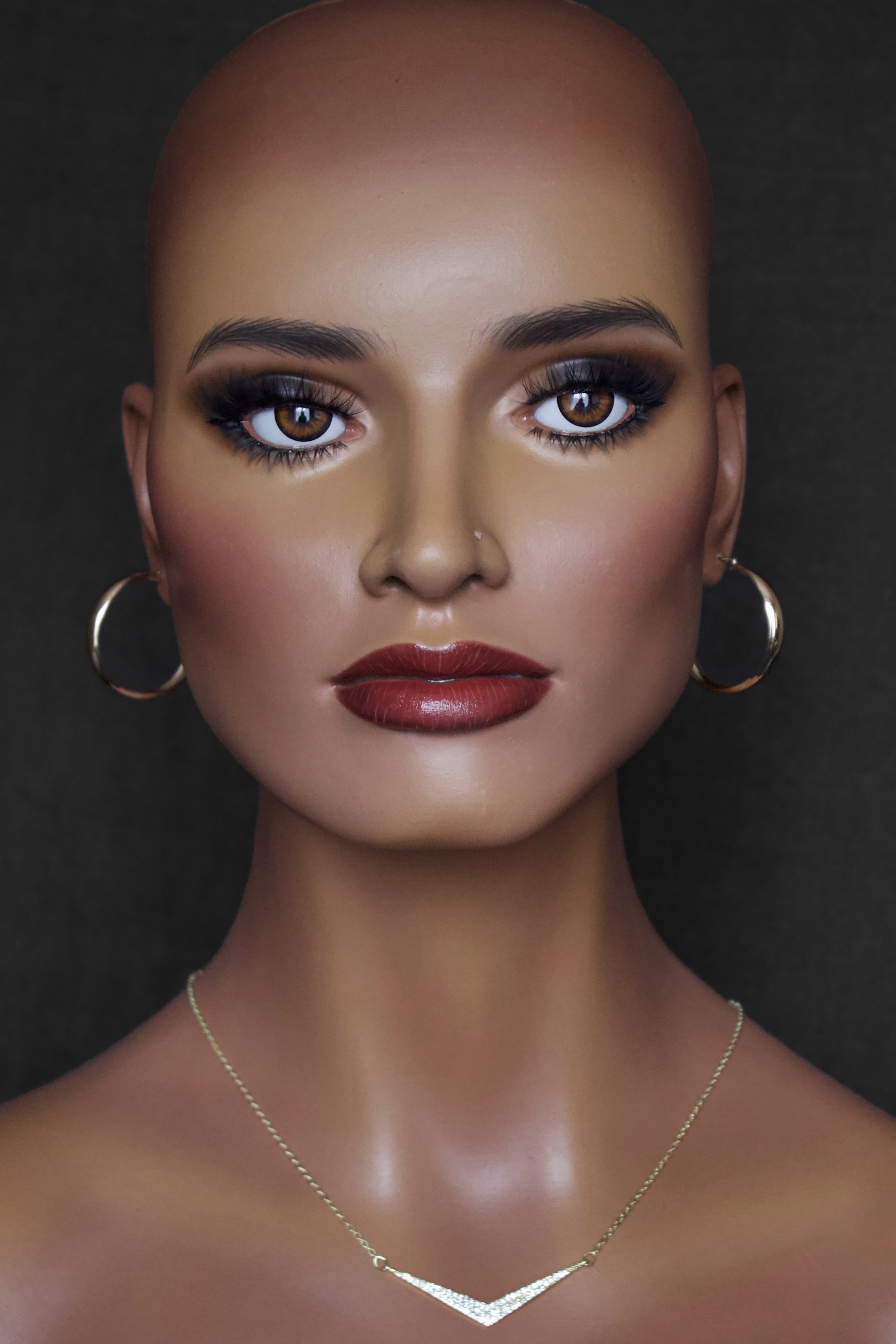 Realistic Mannequin Head