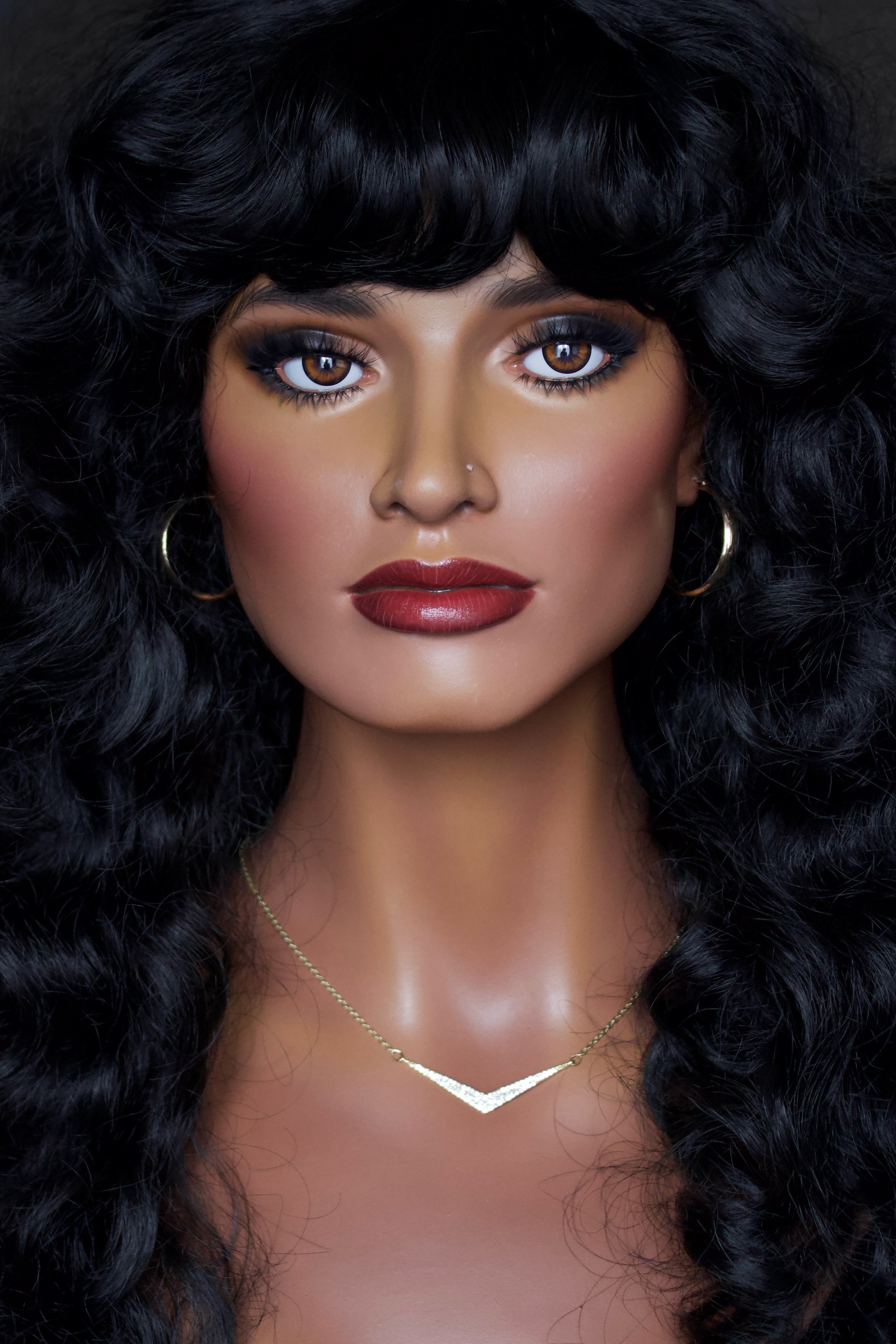 Realistic Mannequin Head
