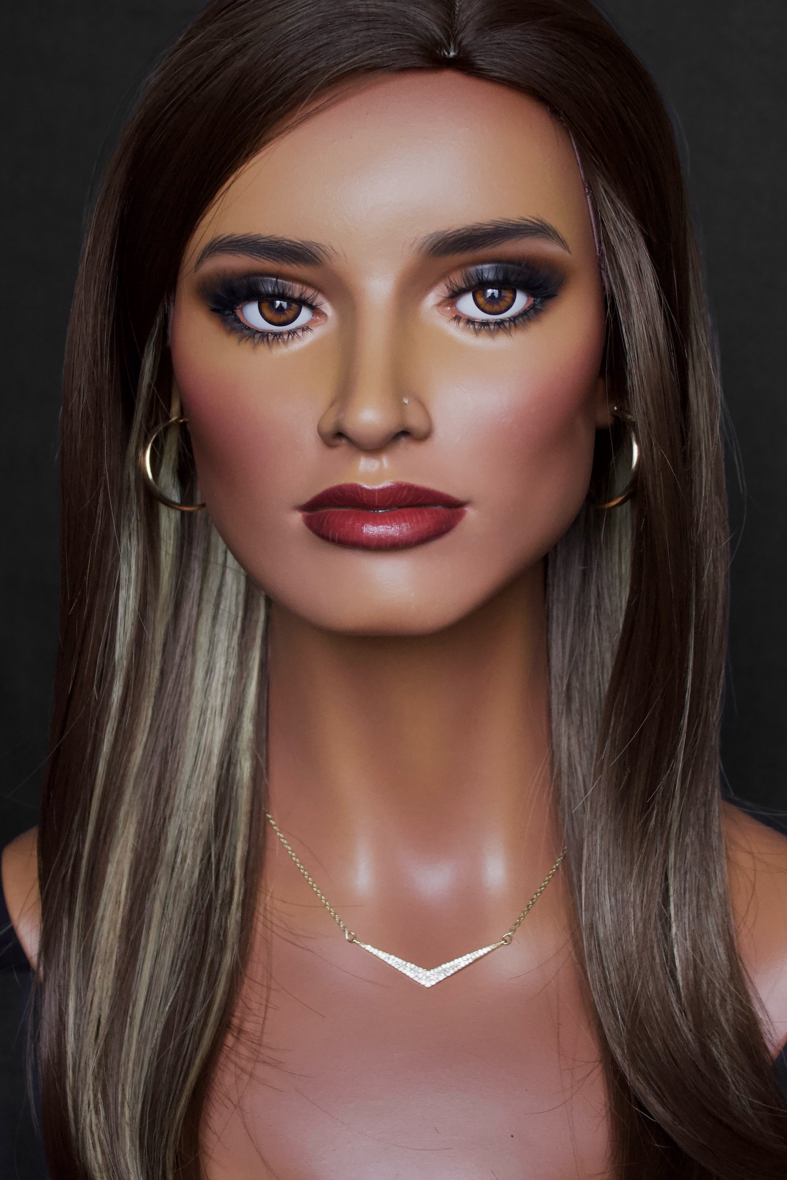 Realistic Mannequin Head