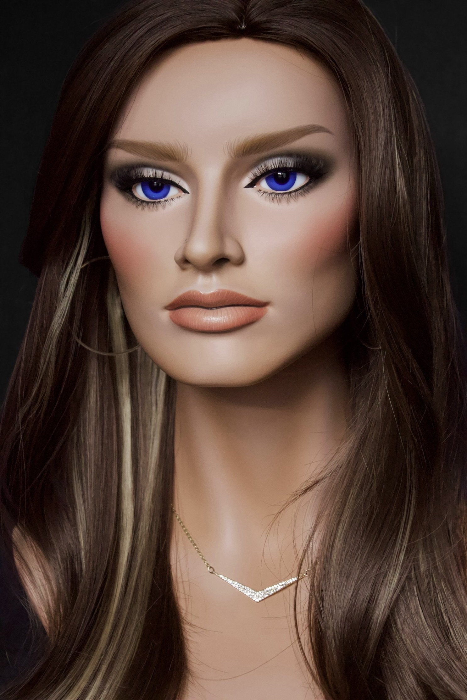 Realistic Mannequin Head for Wigs
