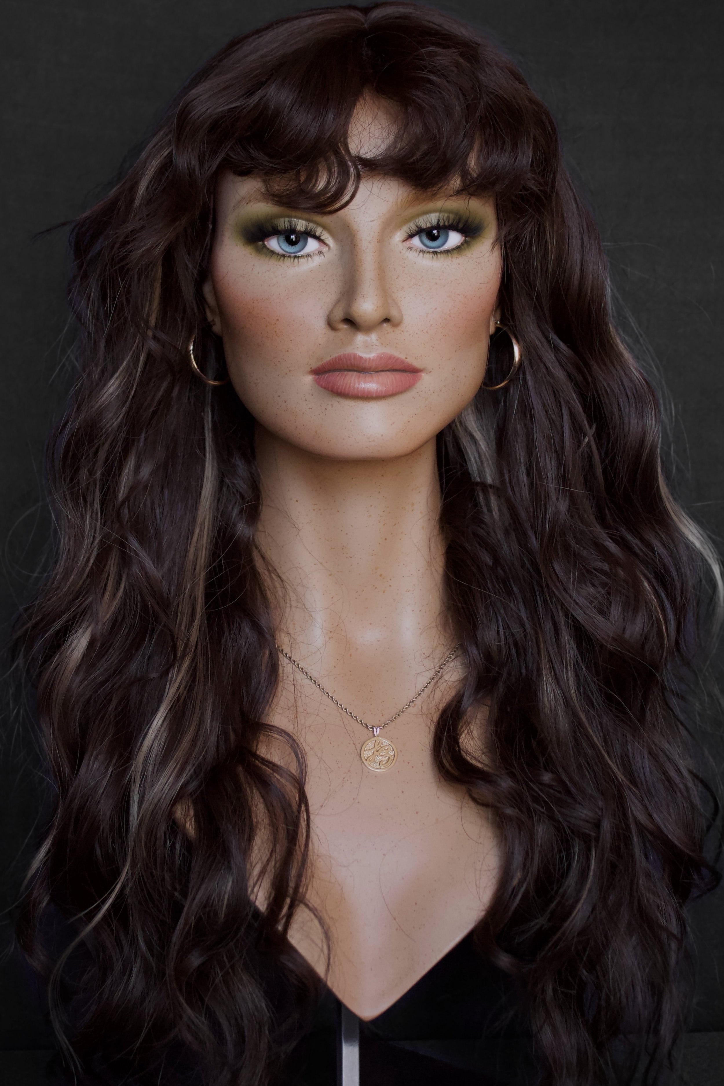 Realistic Female Mannequin Head
