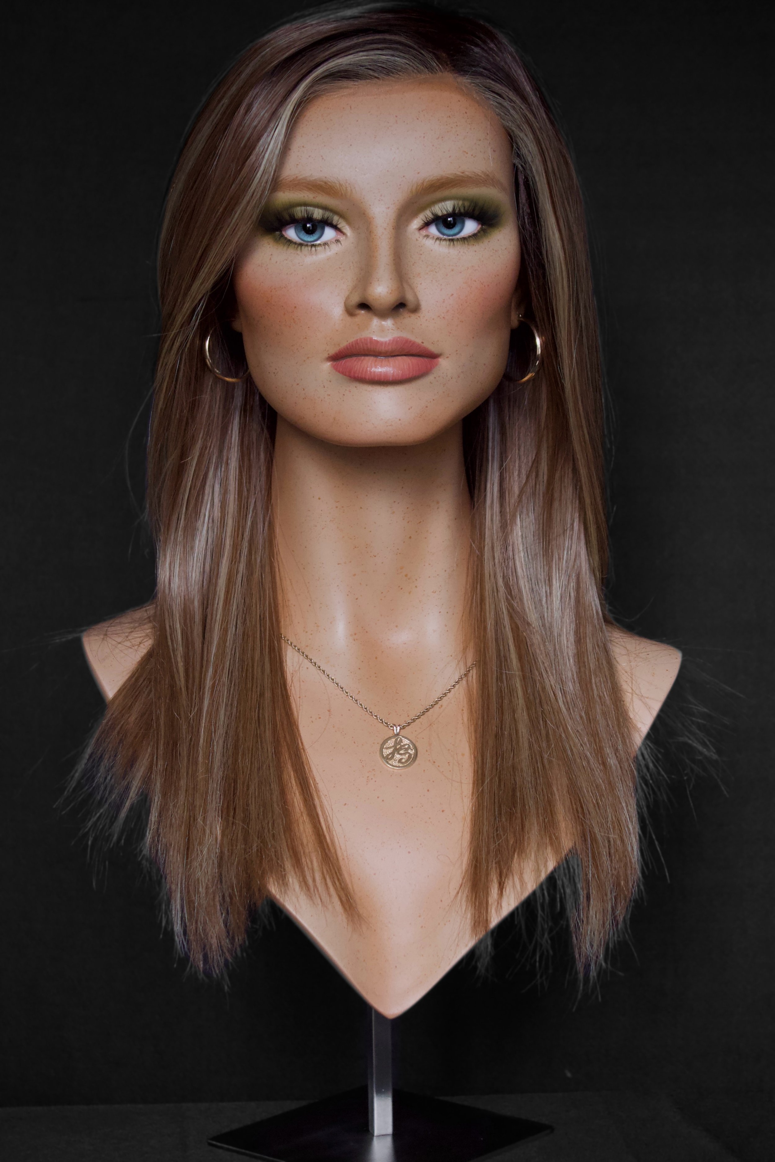 Realistic Female Mannequin Head