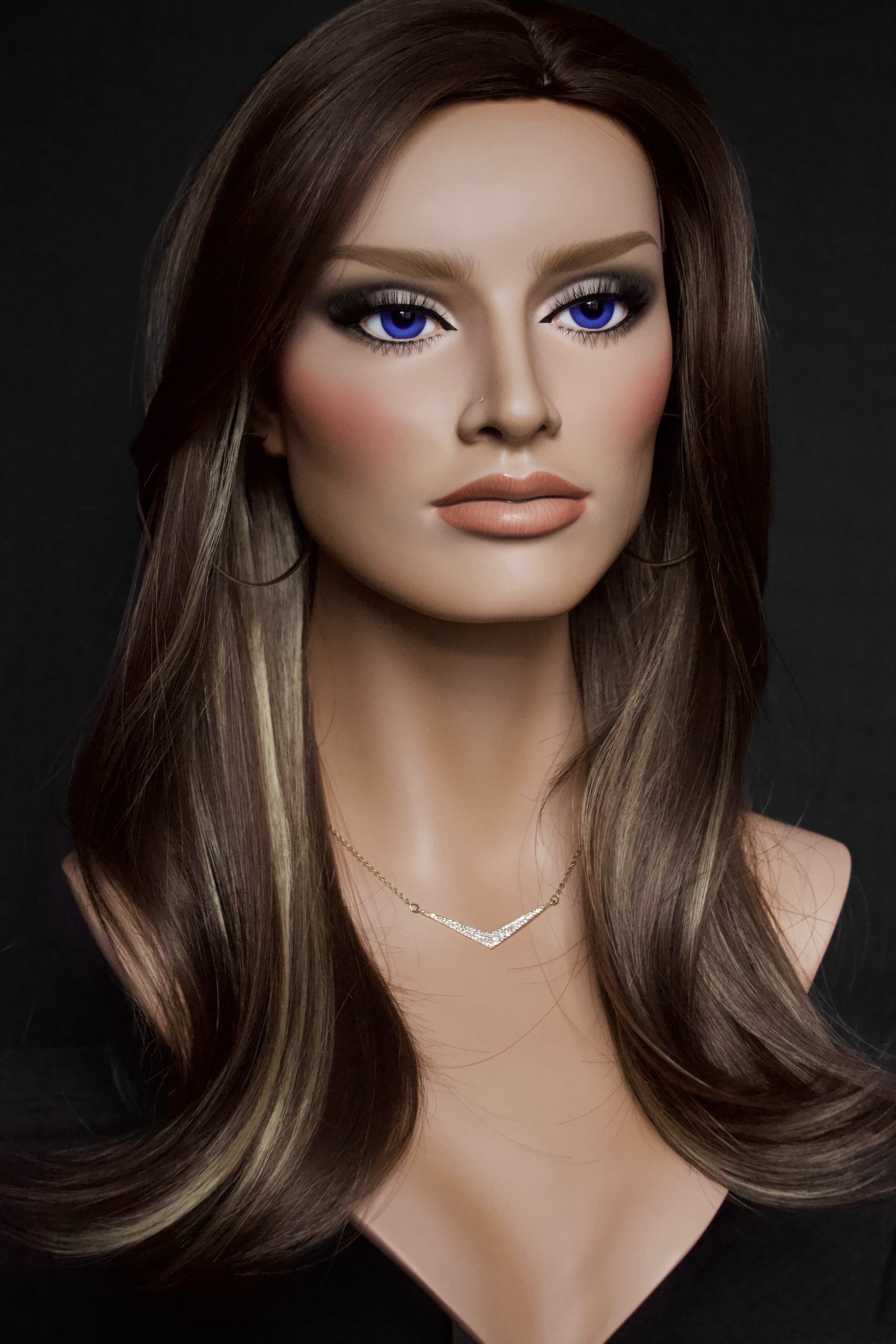 Realistic Mannequin Head for Wigs