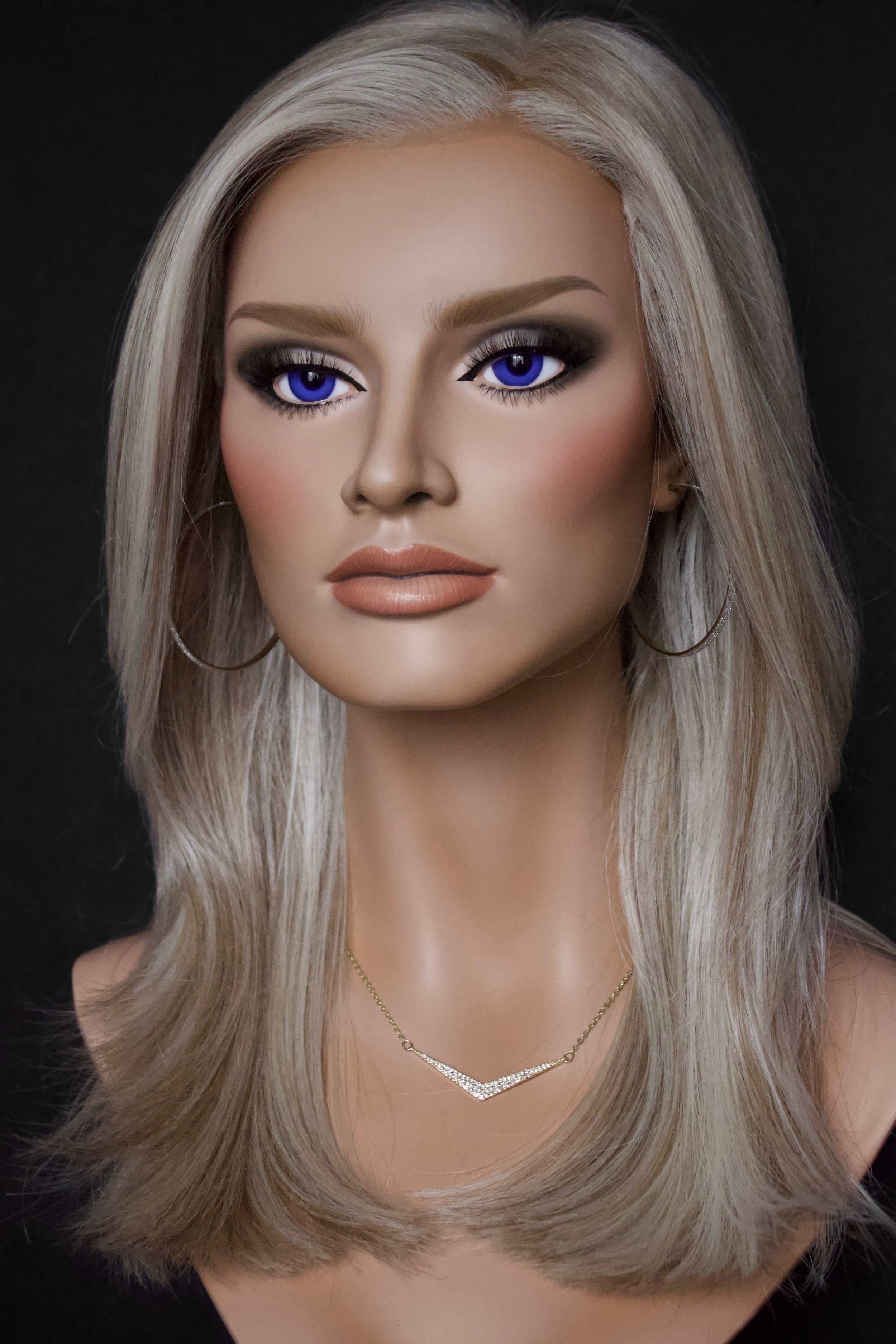Realistic Mannequin Head for Wigs