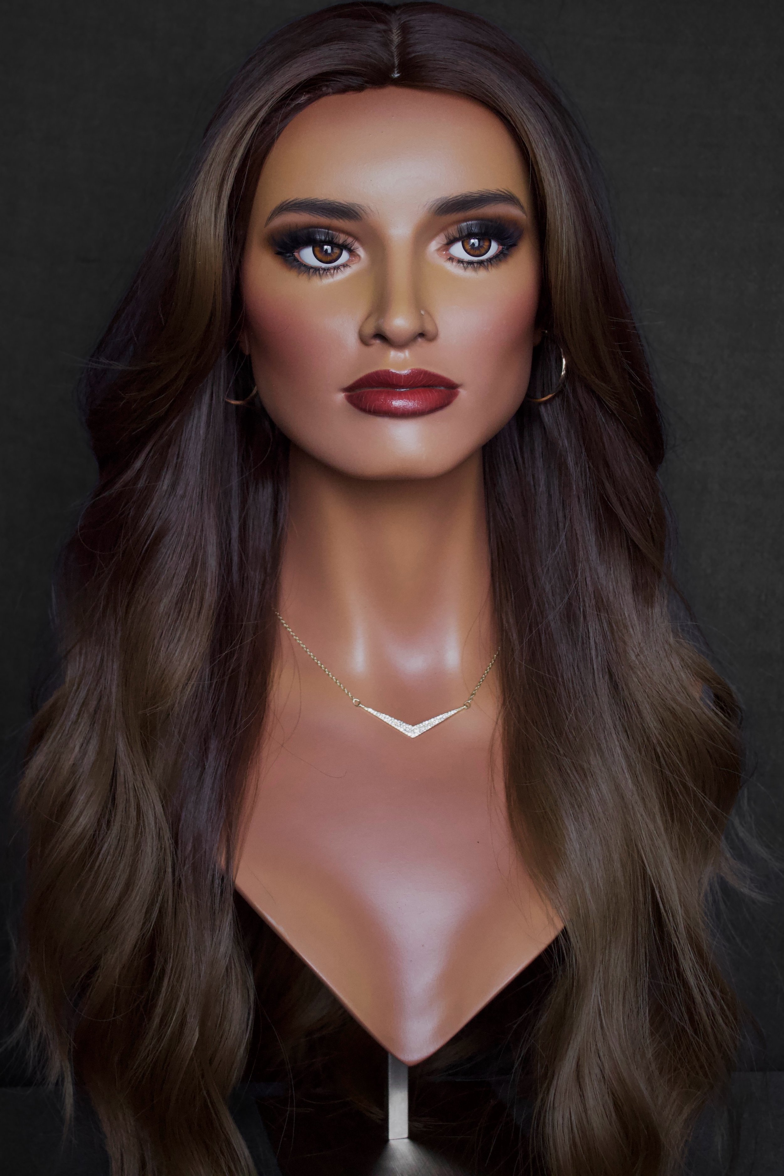 Realistic Mannequin Head