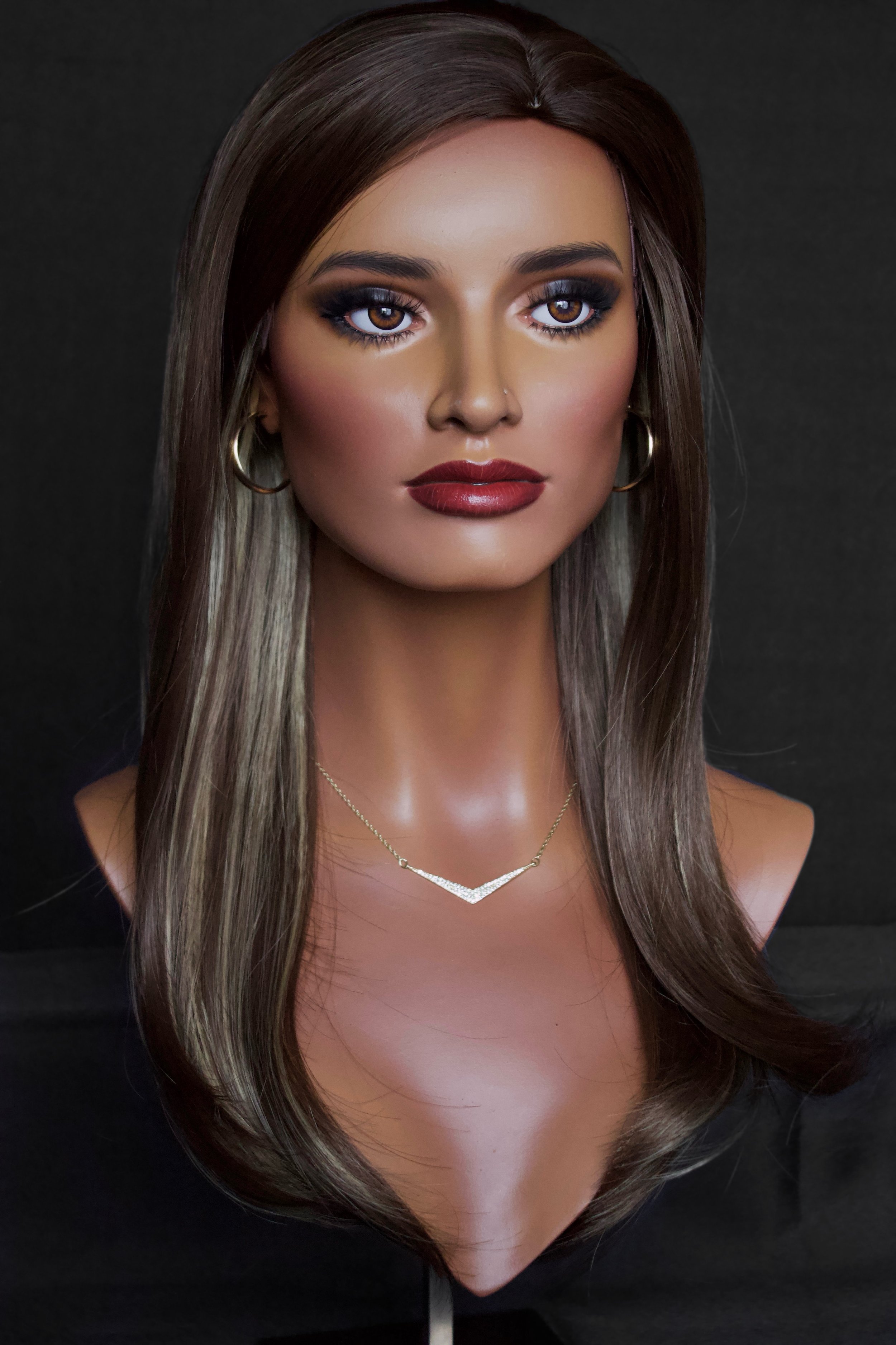 Realistic Mannequin Head