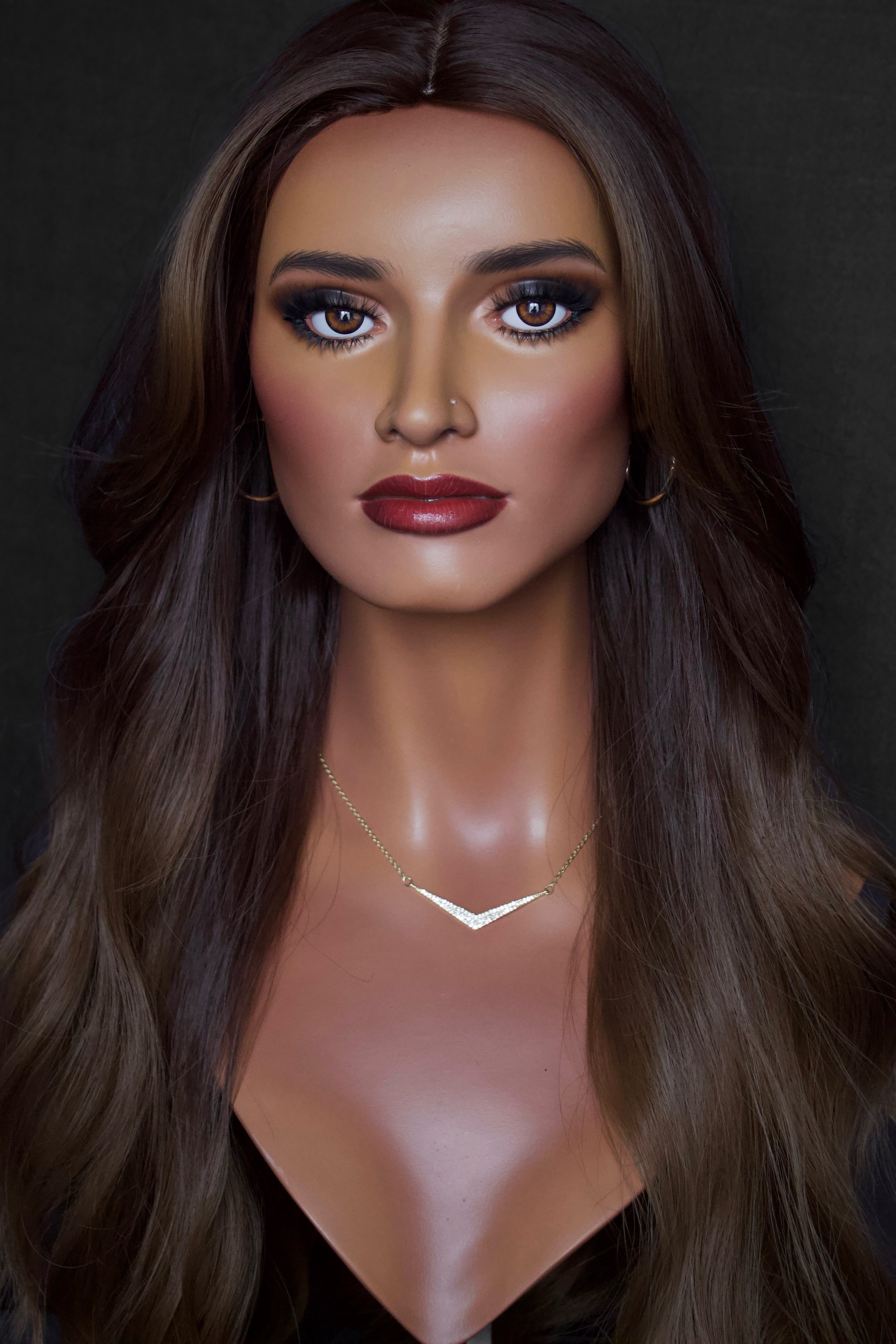 Realistic Mannequin Head