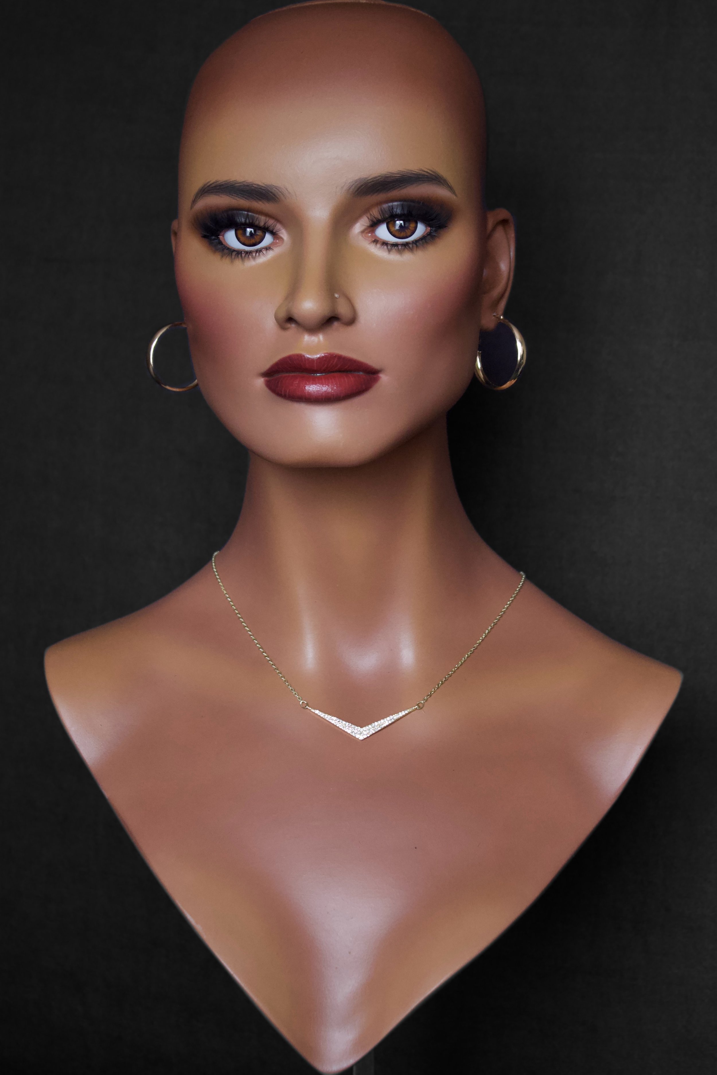 Realistic Mannequin Head