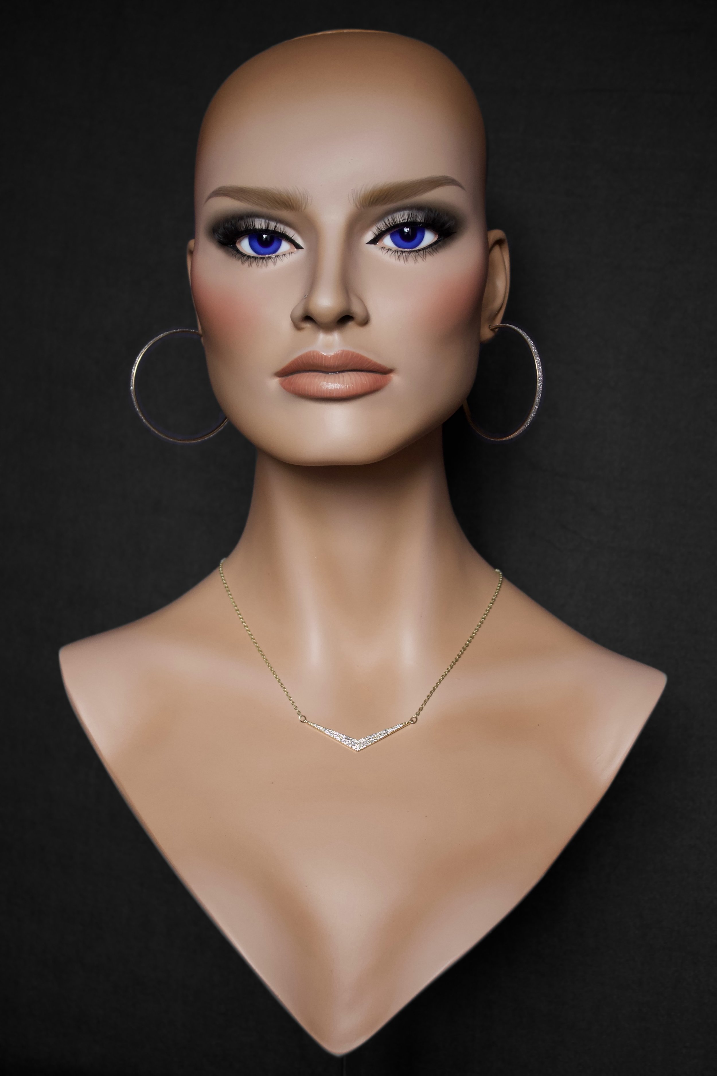 Realistic Mannequin Head for Wigs