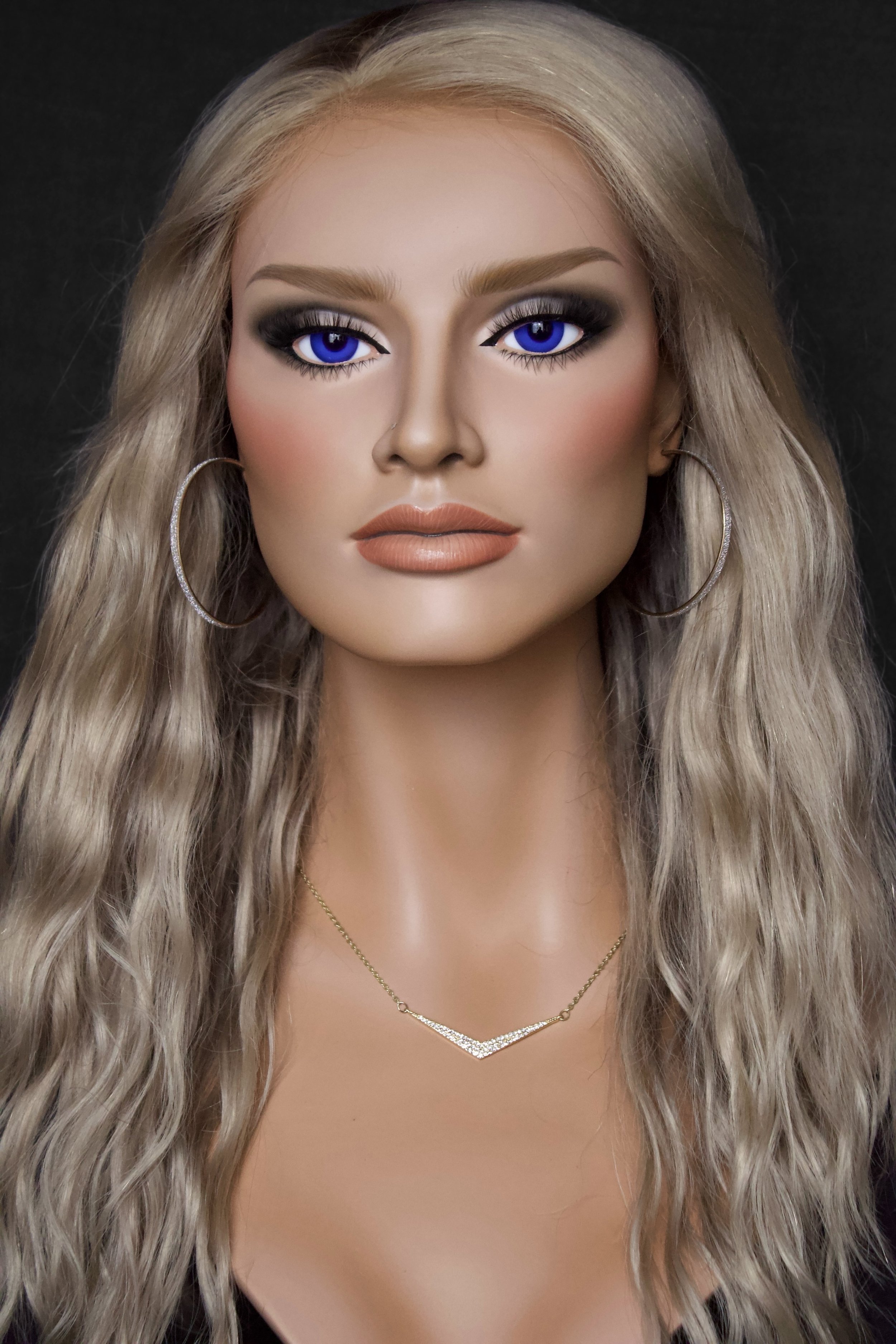 Realistic Mannequin Head for Wigs