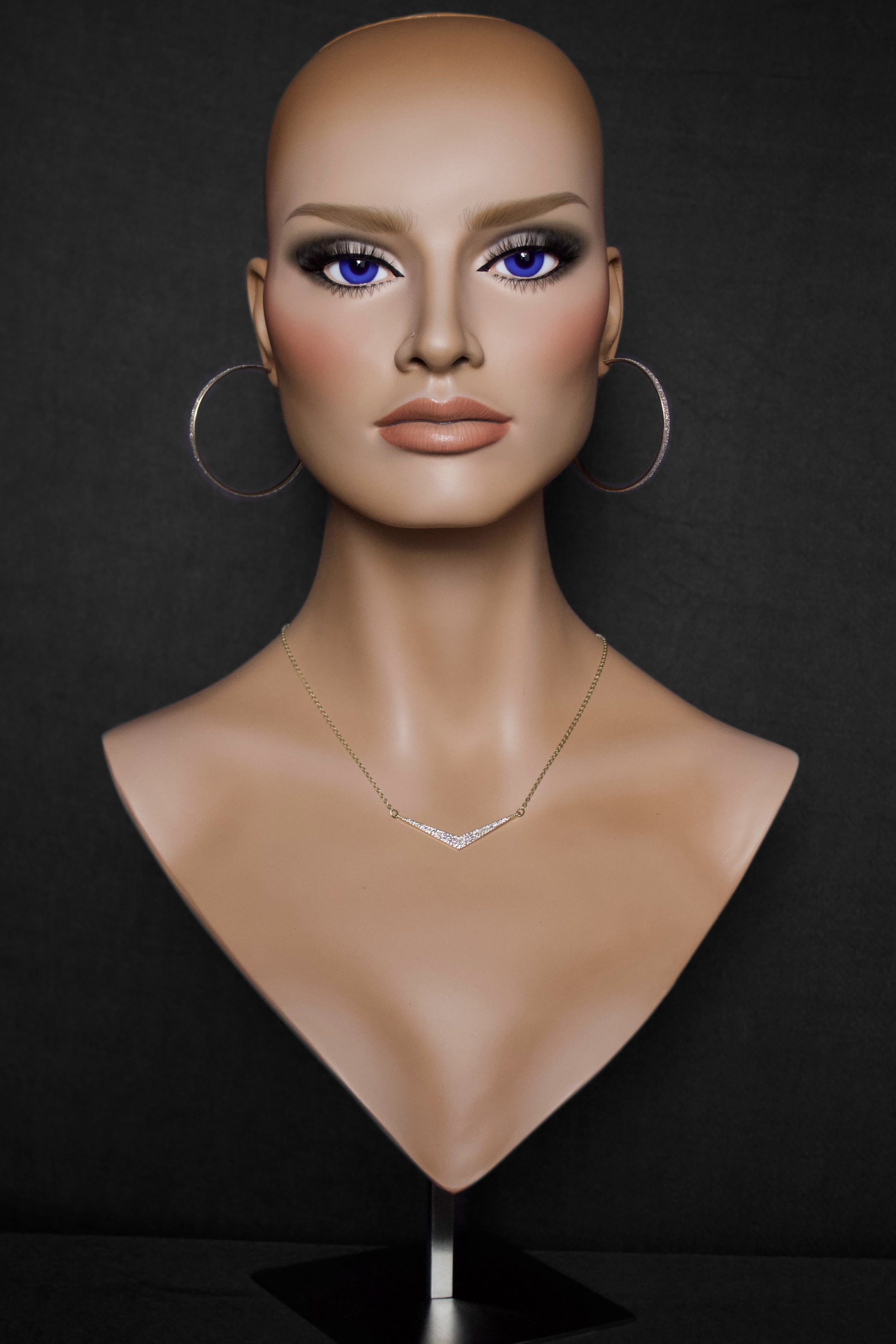 Realistic Mannequin Head for Wigs
