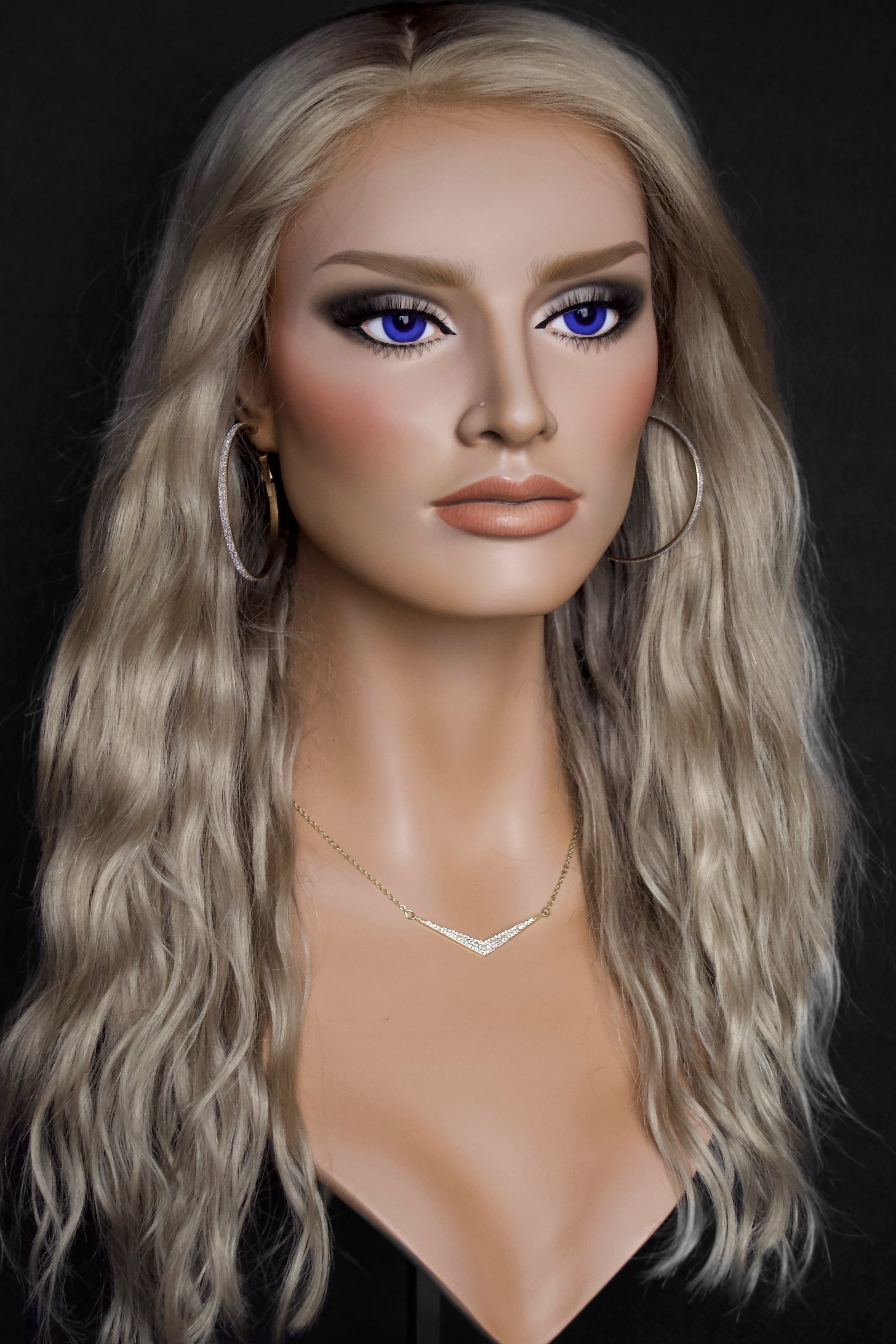Realistic Mannequin Head for Wigs