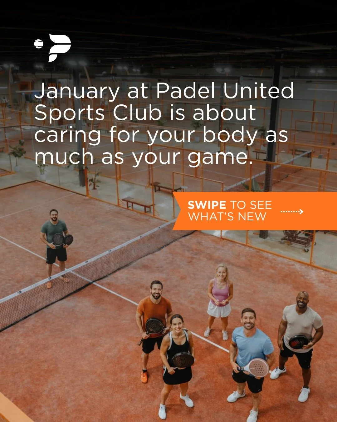 ✨ What&rsquo;s new at Padel United Sports Club? ✨

We&rsquo;re kicking off the year with new faces, new classes, and more ways to train, recover, and reset. Our new programs are:

🤍 Massage Therapy with Katie Reiss-Tolliver
🌿 Injury Recovery &amp; 