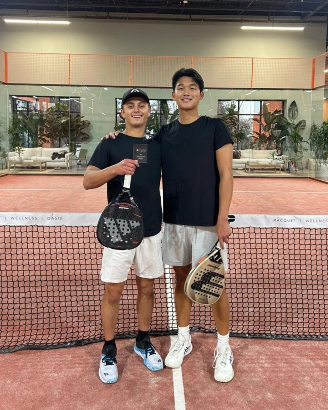 Big congratulations to today&rsquo;s tournament winners!

🏆 Winners of the men&rsquo;s tournament: Jaden Aroesty, Bobby Kwon, and Bradley Greenberg
🏆 Winner of the women&rsquo;s tournament: Aura Herman

Strong rallies, smart shot selection, and gre