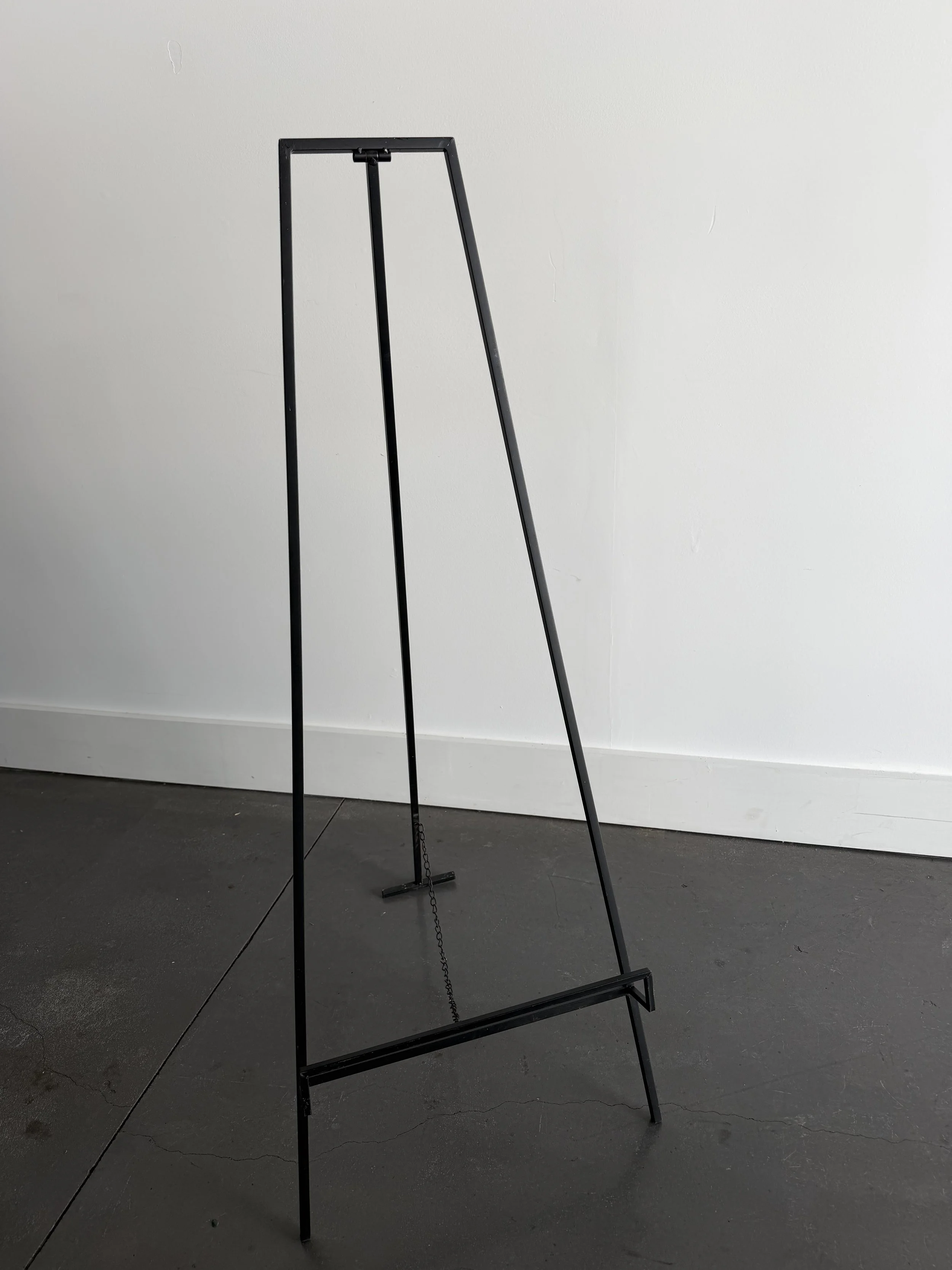 Black Floor Standing Easel - 2 Available