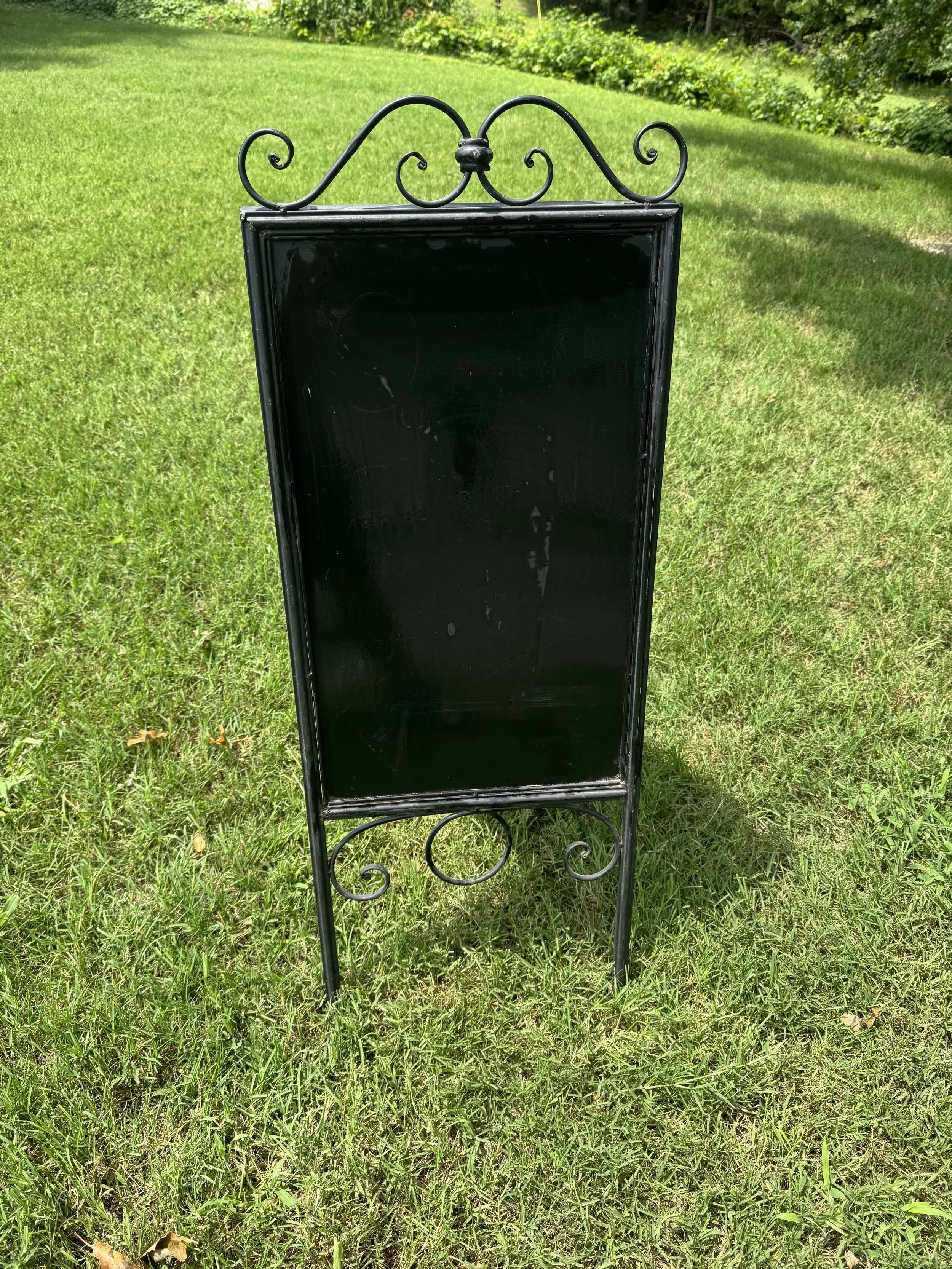 Bistro Chalk Board Sign - 2 Blank Stands Available