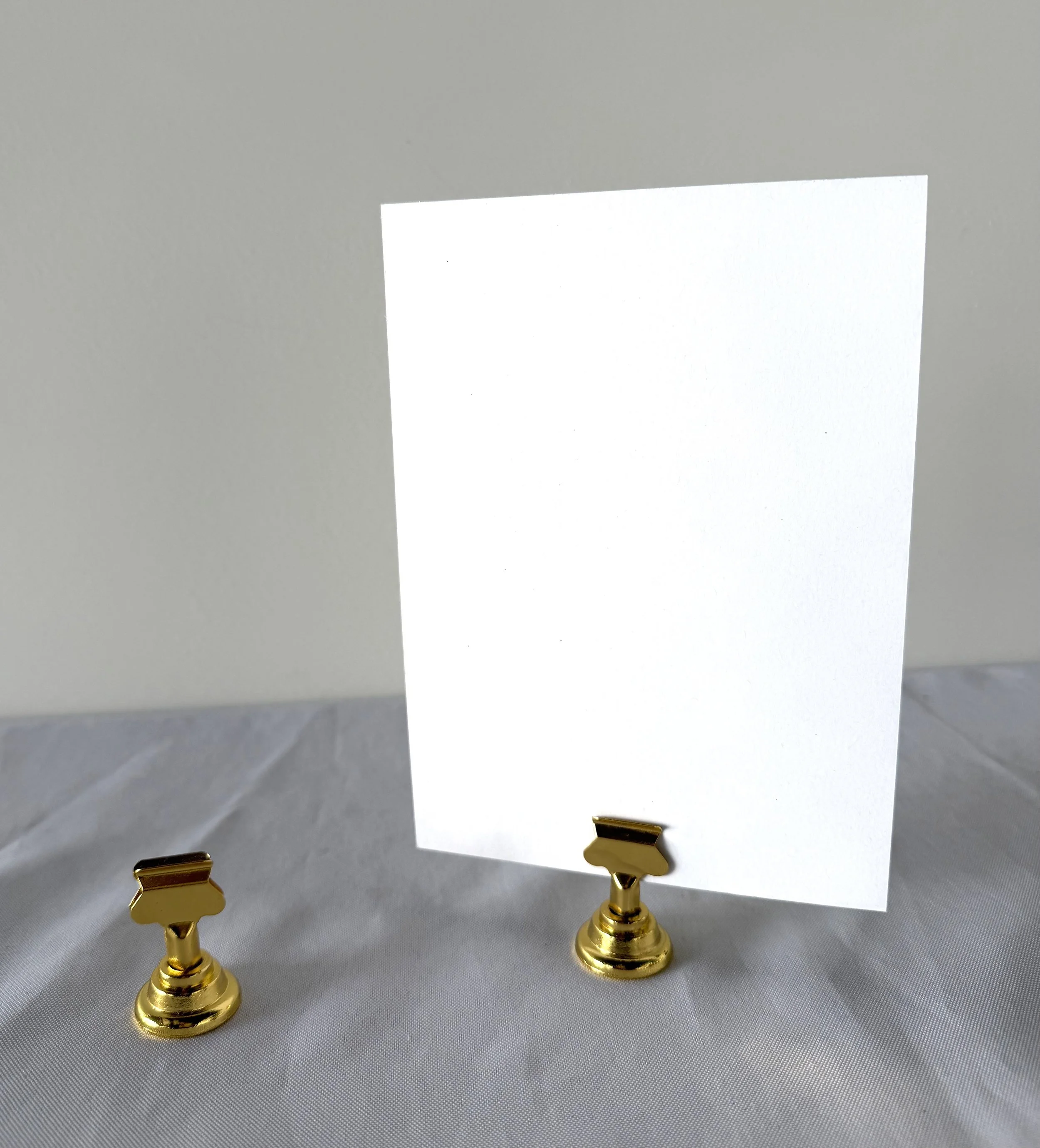 Gold Holder Clips - 32 Available