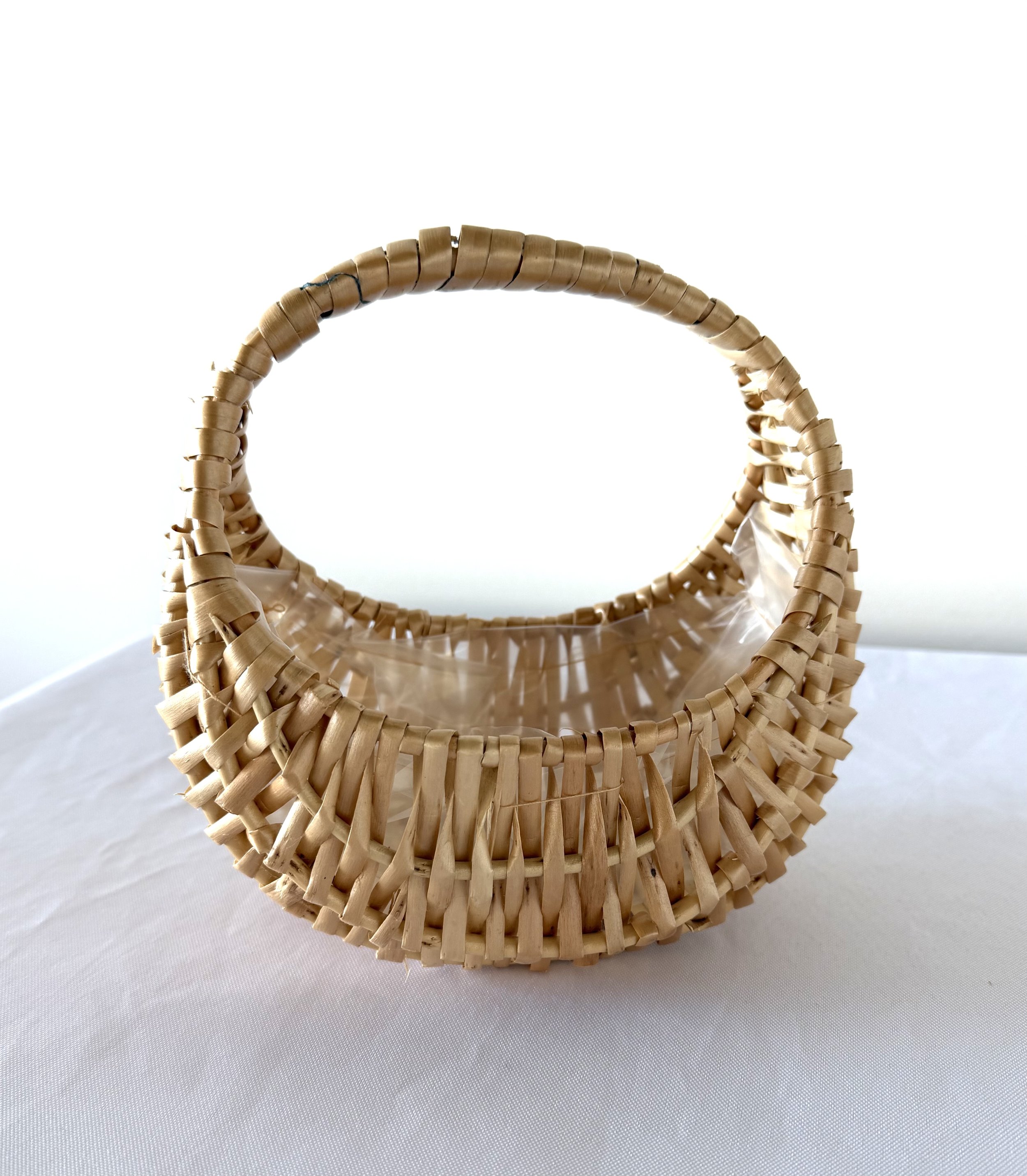 Wicker Flower Girl Basket