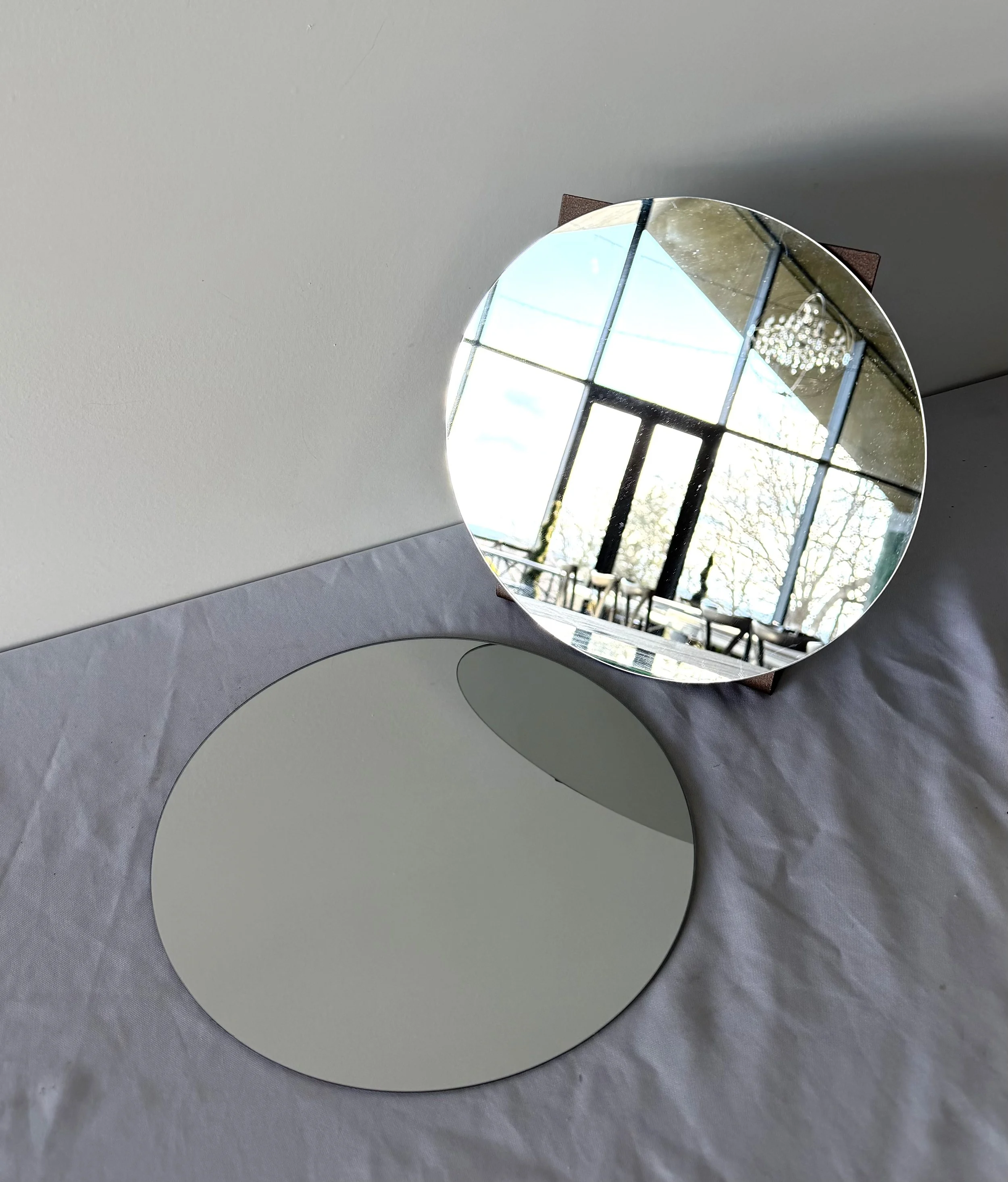 Frameless Mirrors - 12" Round - 30 Available