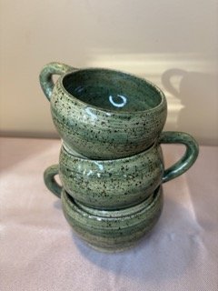 Holiday Green Mug Set