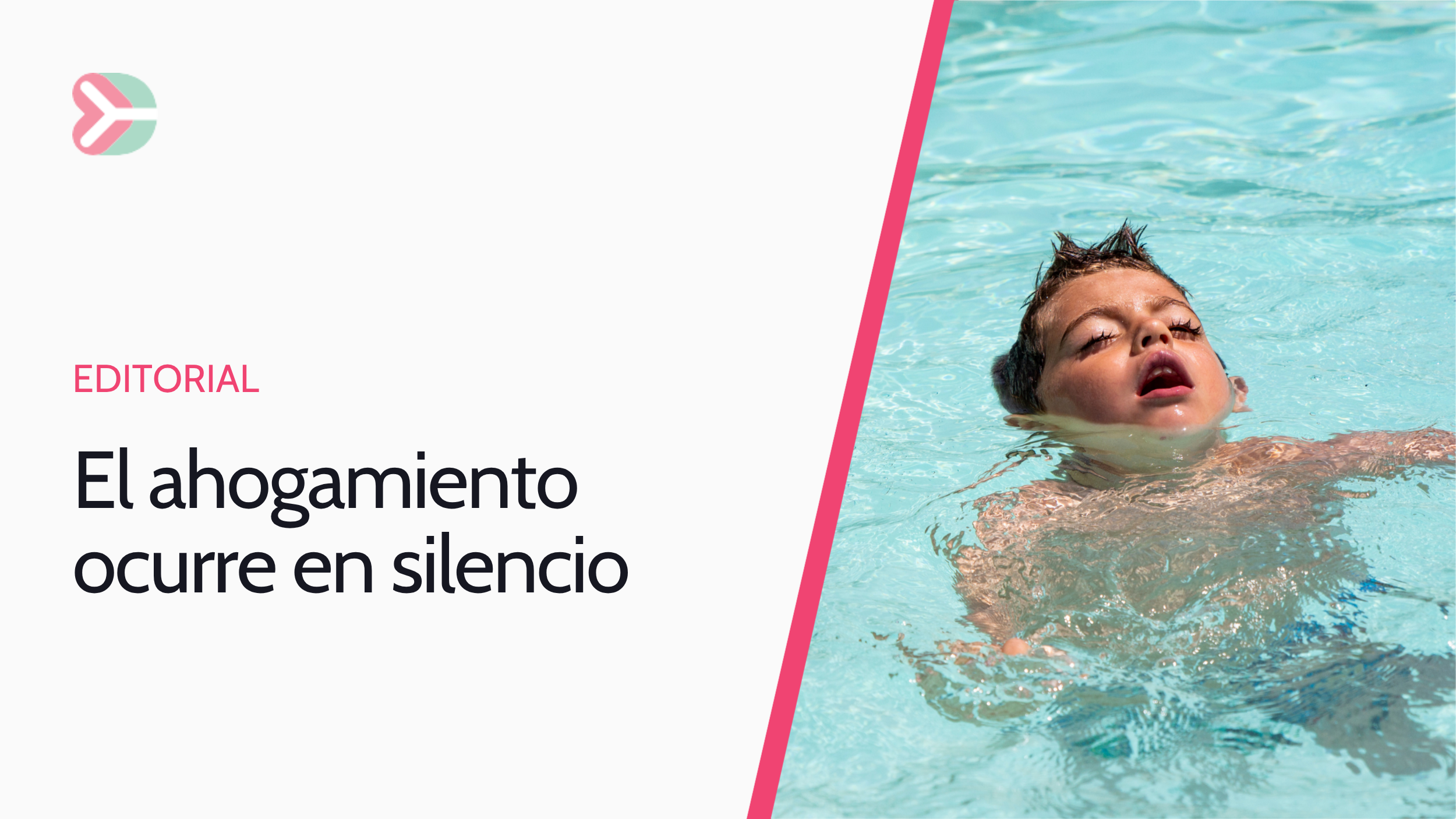 El ahogamiento ocurre en silencio