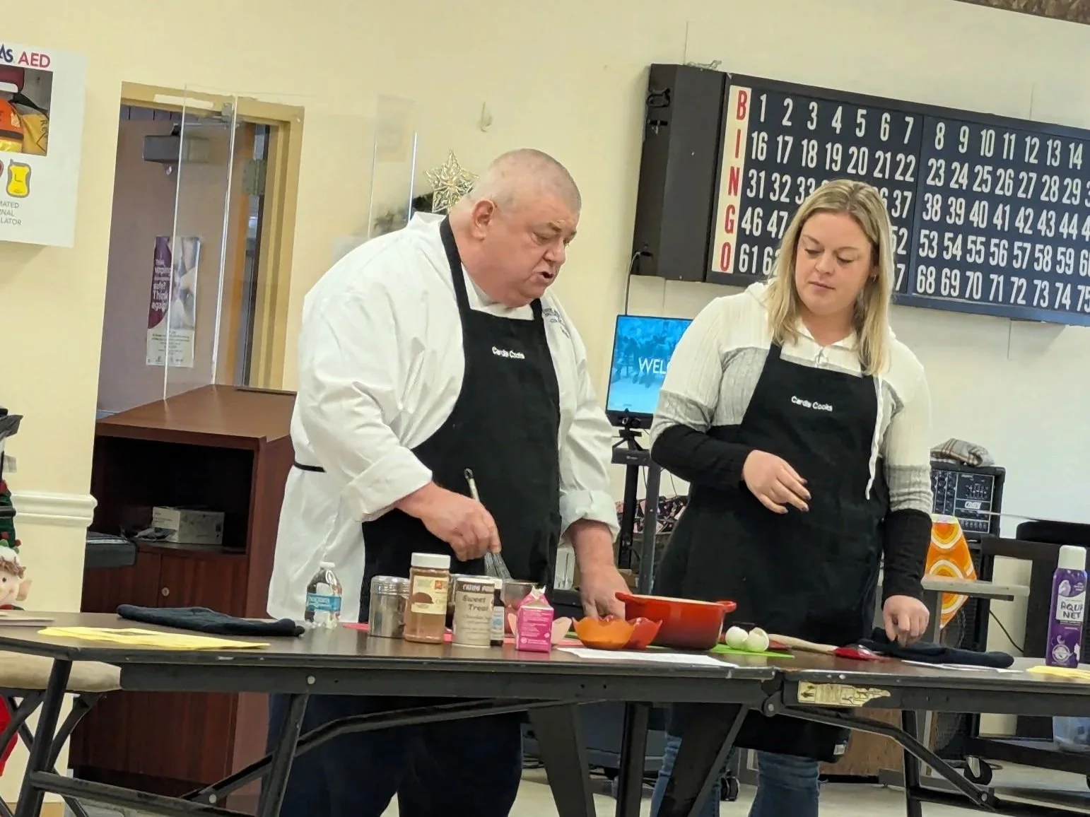Executive Chef Cardie Mortimer hosts Culinary Therapy presentations, presented by Work Hard Dress Right, a Feury Image Company, free of charge to groups and organizations throughout New Jersey, New York and Pennsylvania..