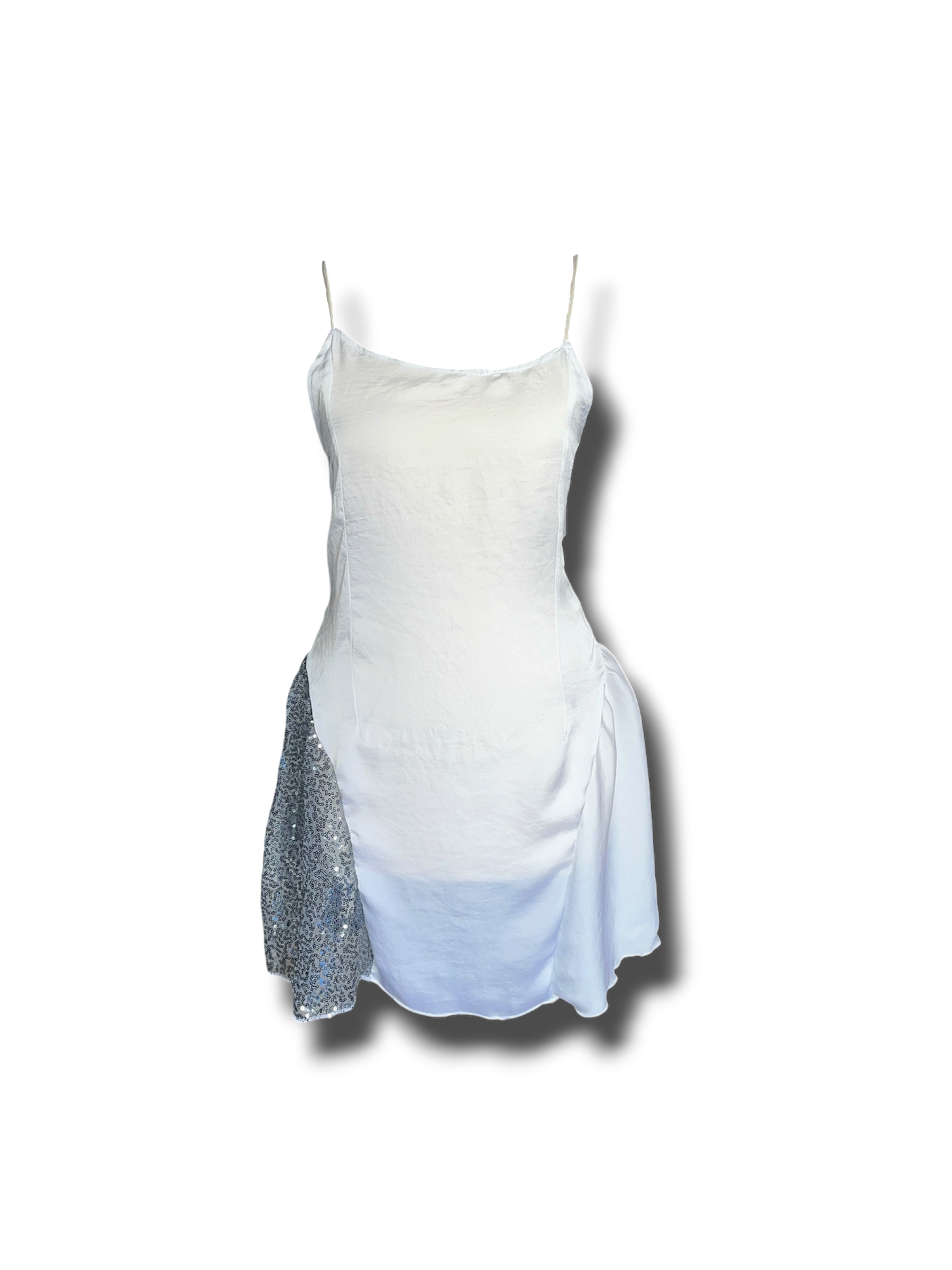 sparkling silk dress