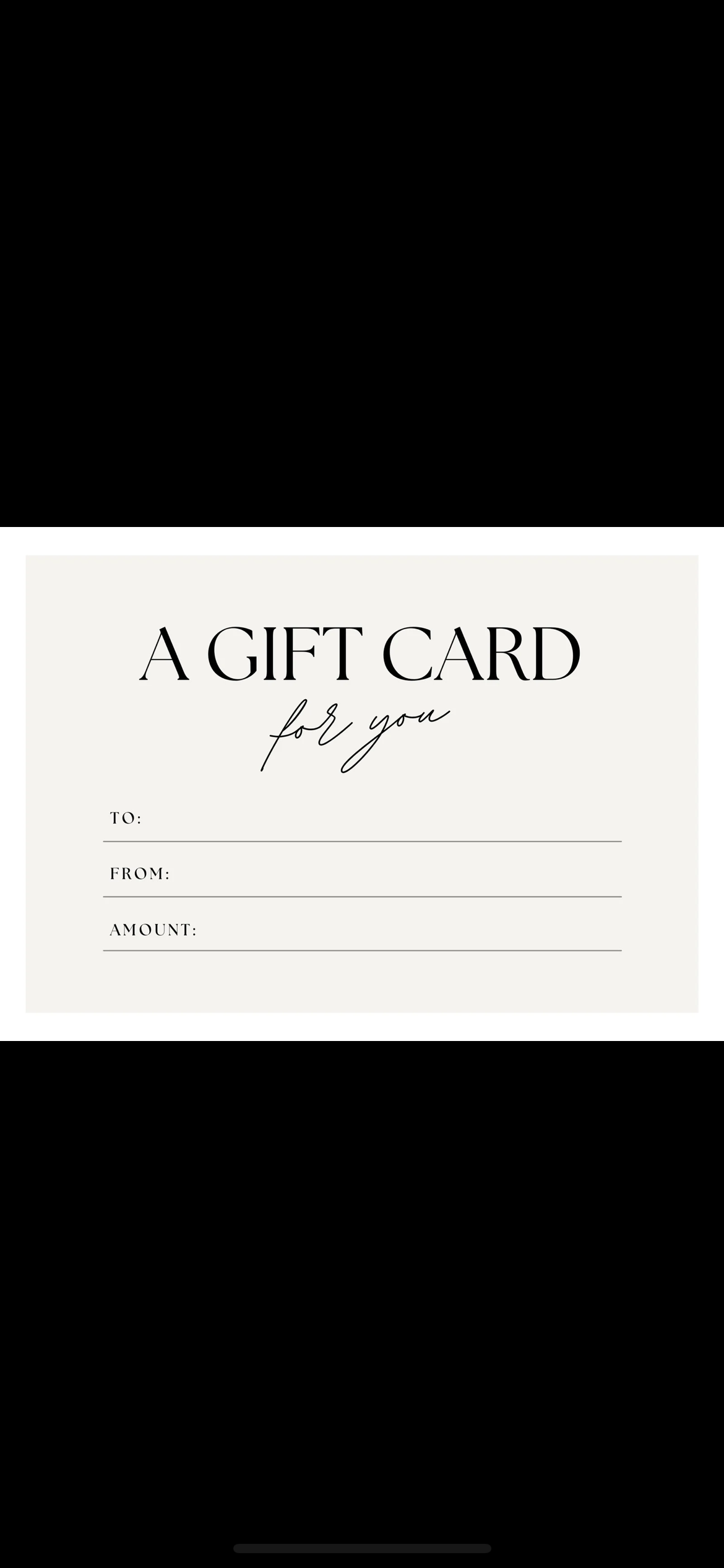 Gift Card