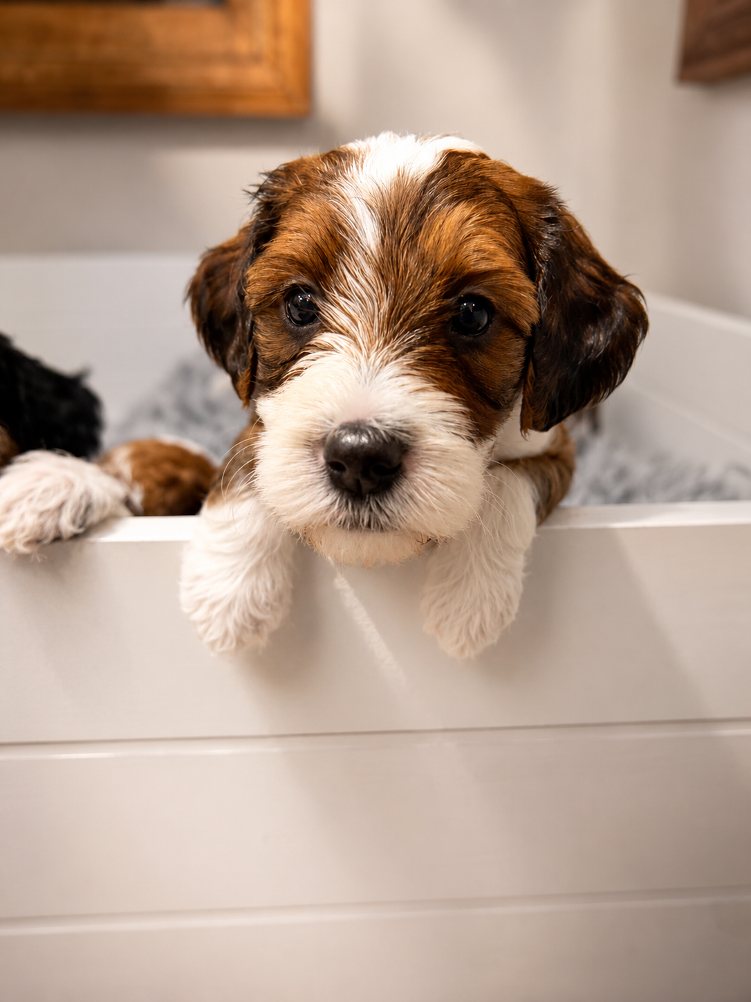 Sable Bernedoodle
