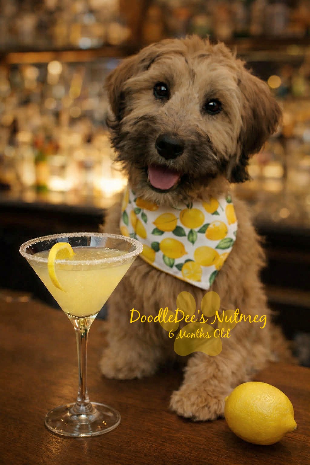 Petite Sable English Goldendoodle 13#