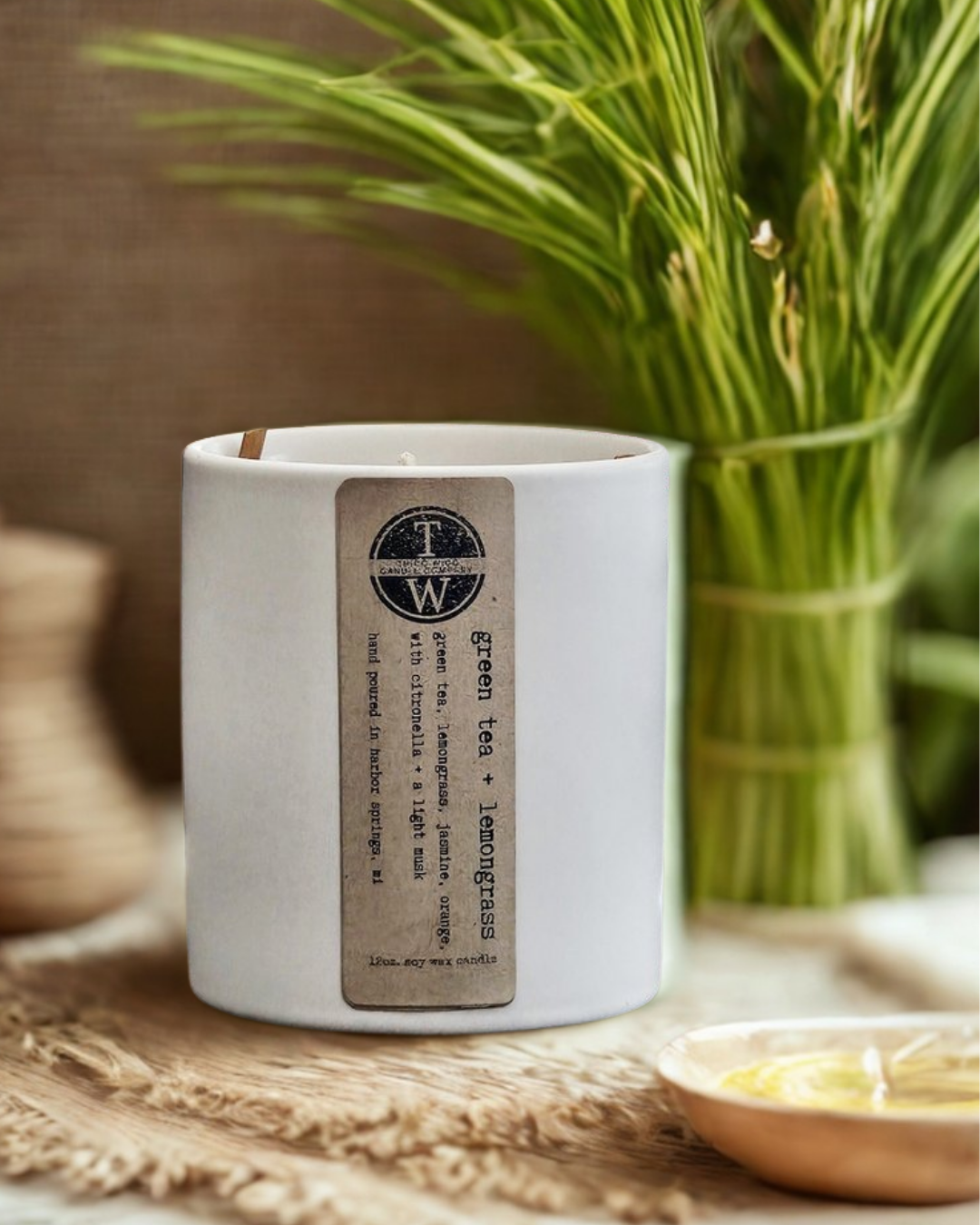 Green Tea Lemongrass 12oz