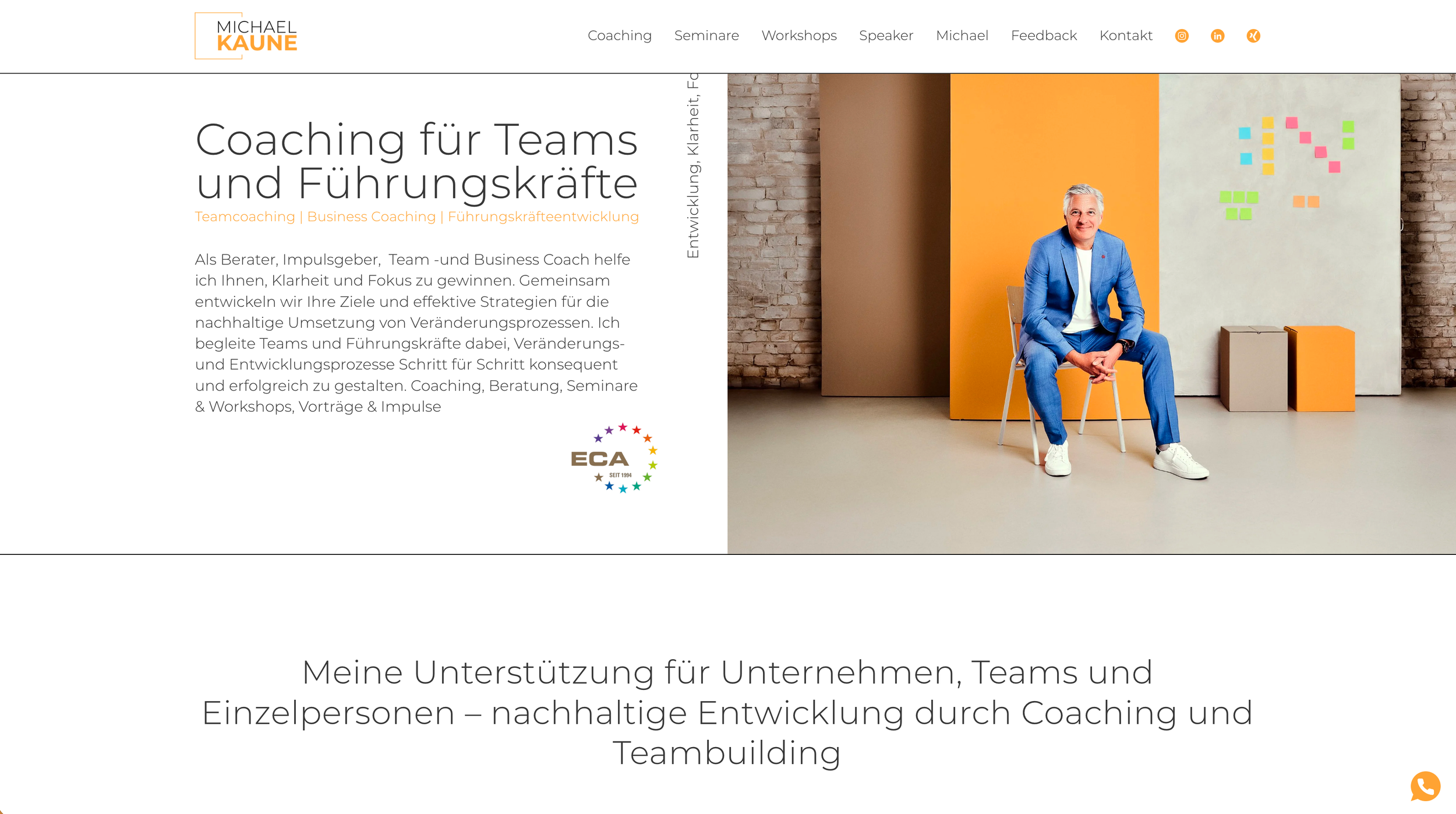 Projekt: michael-kaune.de