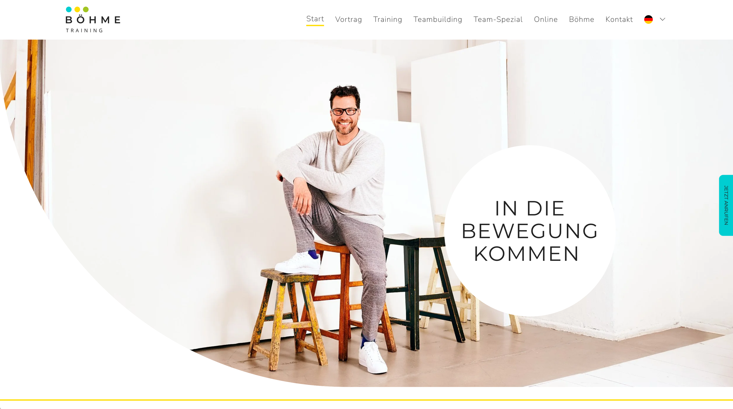 Kunde: Julian Böhme, Live: https://www.julianboehme.de/