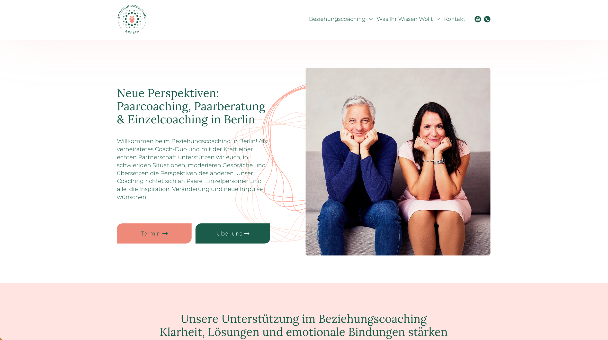 Kunde: Beziehungscoaching Berlin, Live: https://www.beziehungs-coaching-berlin.de/