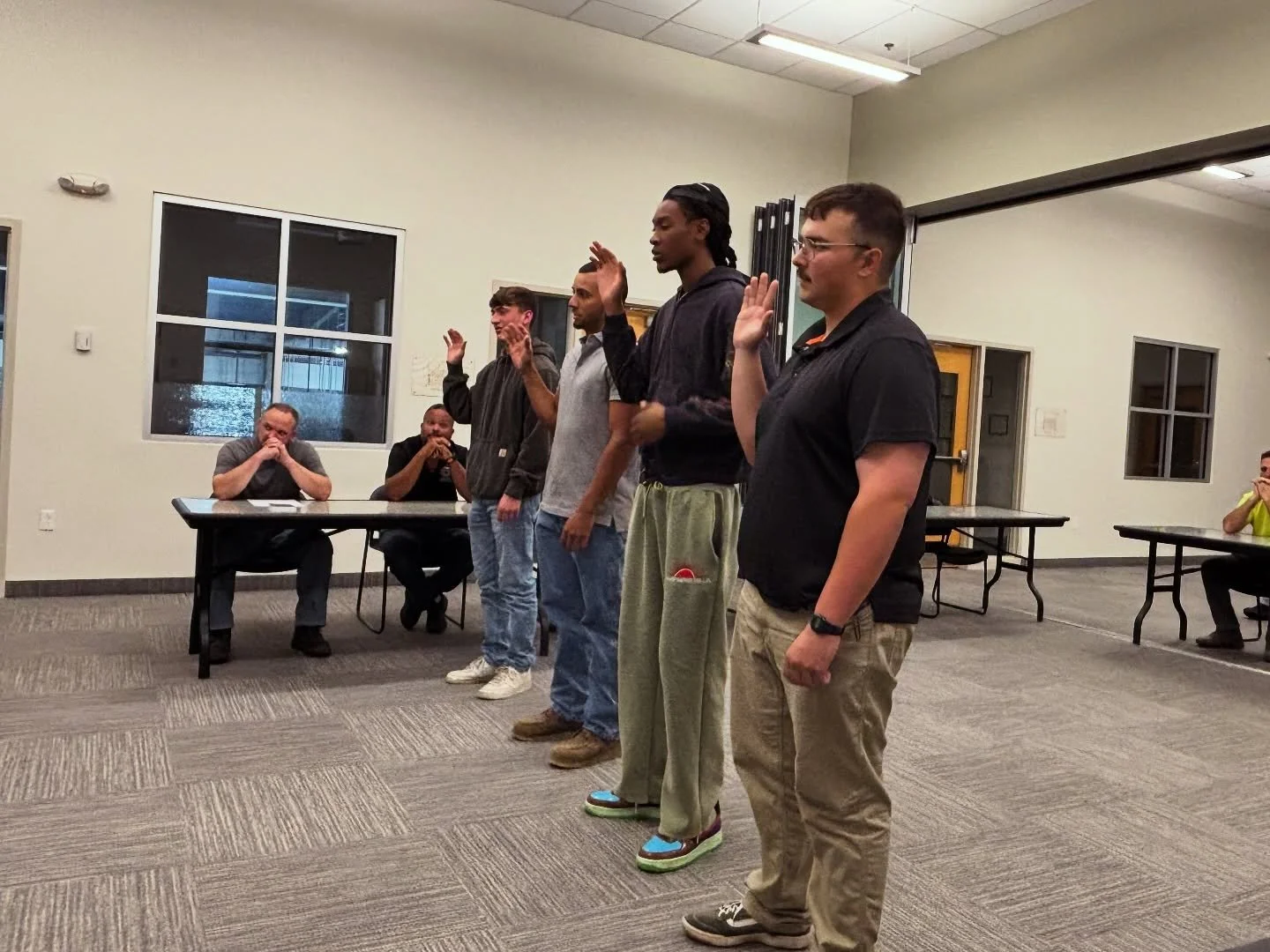Last month, Local 1274 welcomed new members as they took the oath and officially joined the union.

It&rsquo;s a commitment to the trade, to each other, and to something much bigger than a career.

It takes courage to step into something new. We&rsqu