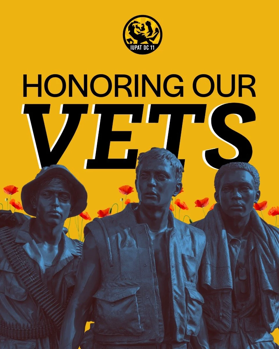 Today, we honor all who have served.

To our veterans, and our veteran members, thank you for your service, your sacrifice, and your strength. We recognize not only the courage it takes to serve, but also the burdens many carry long after returning h