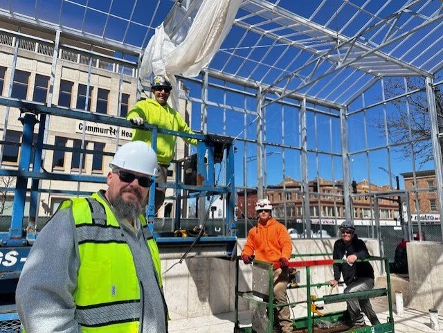 What does a healthier Middletown look like? This. 🌱

Fresh food for families. A learning space for children. A healthier community for all of us. 

Foreman Kyle Pellegrini, Journeyperson Jay Gonzalez, and apprentice Frank Saad Jr. with Cherry Hill G