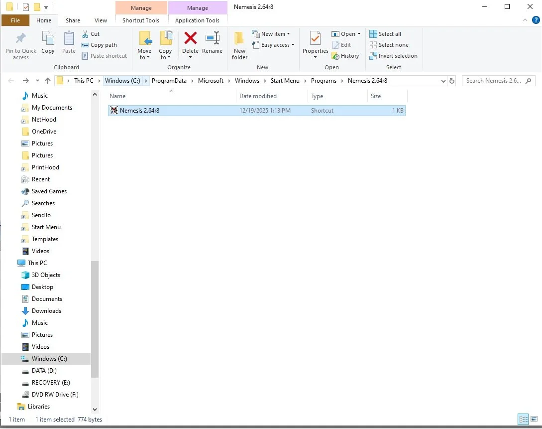 Nemesis 2.6 Shortcut Start.jpg