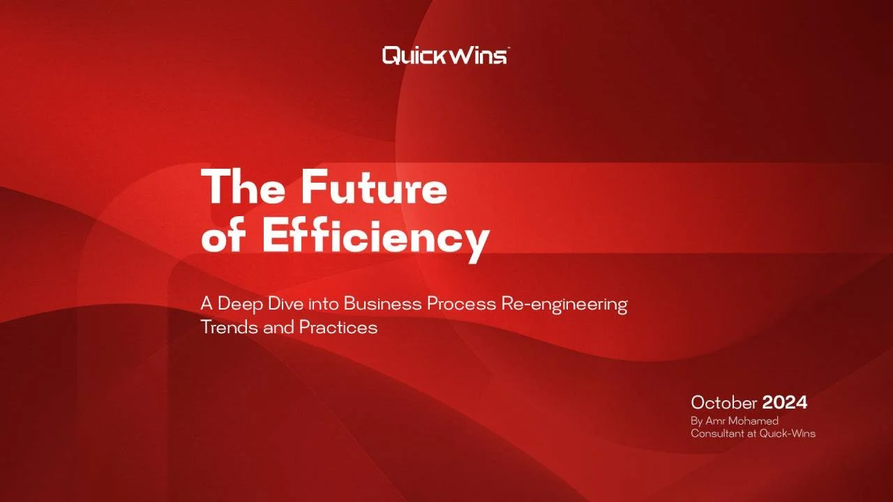 The Future of Efficiency A Deep Dive into Business Process Re-engineering Trends and Practices