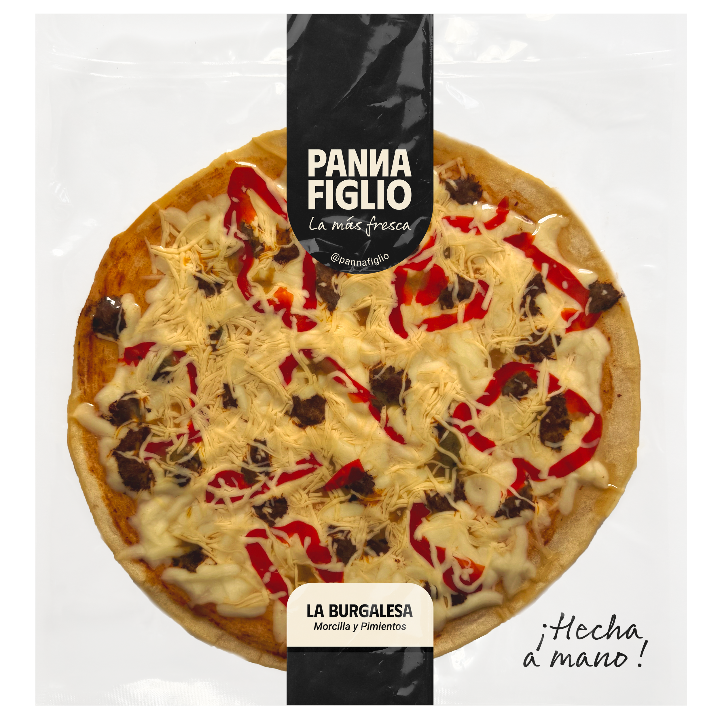 Pizza Morcilla y Pimientos