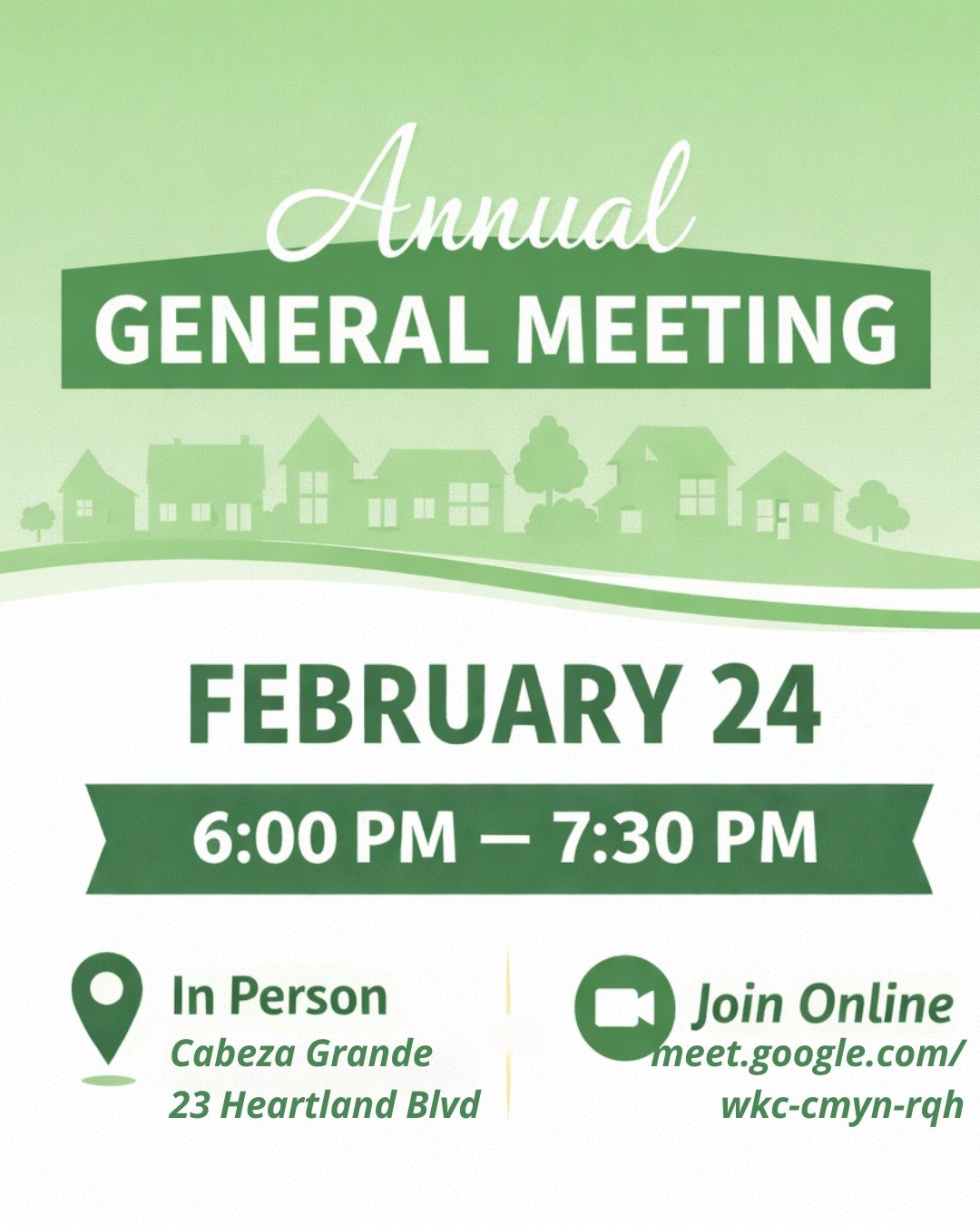 HHCA Annual General Meeting 