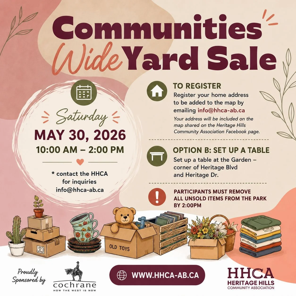 COMMUNITY WIDE YARD SALE